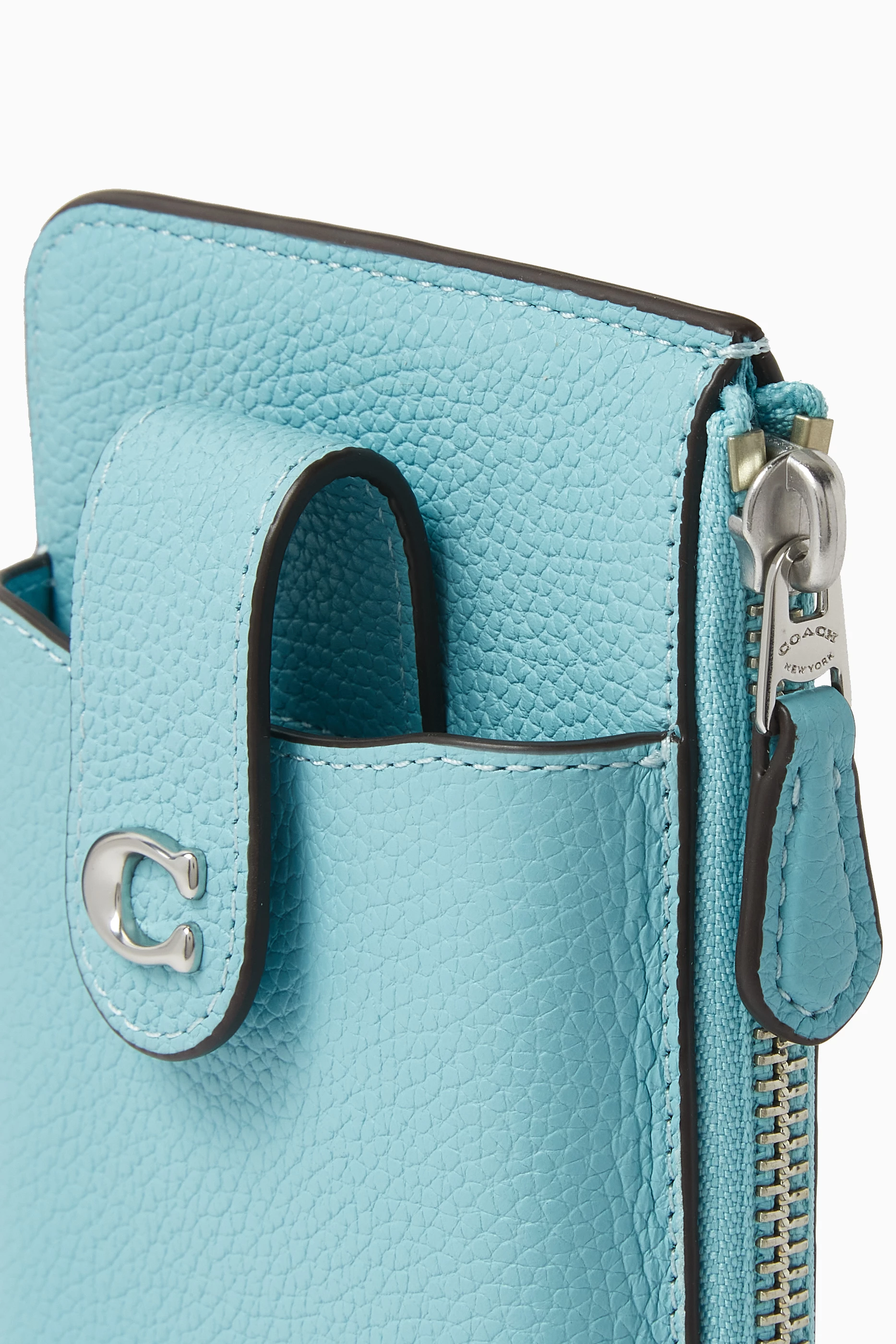Coach wallet phone wristlet hotsell