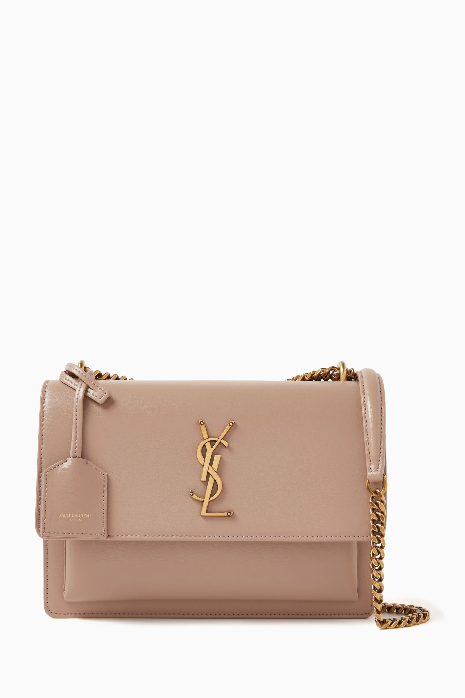 Ysl sunset bag beige outlet