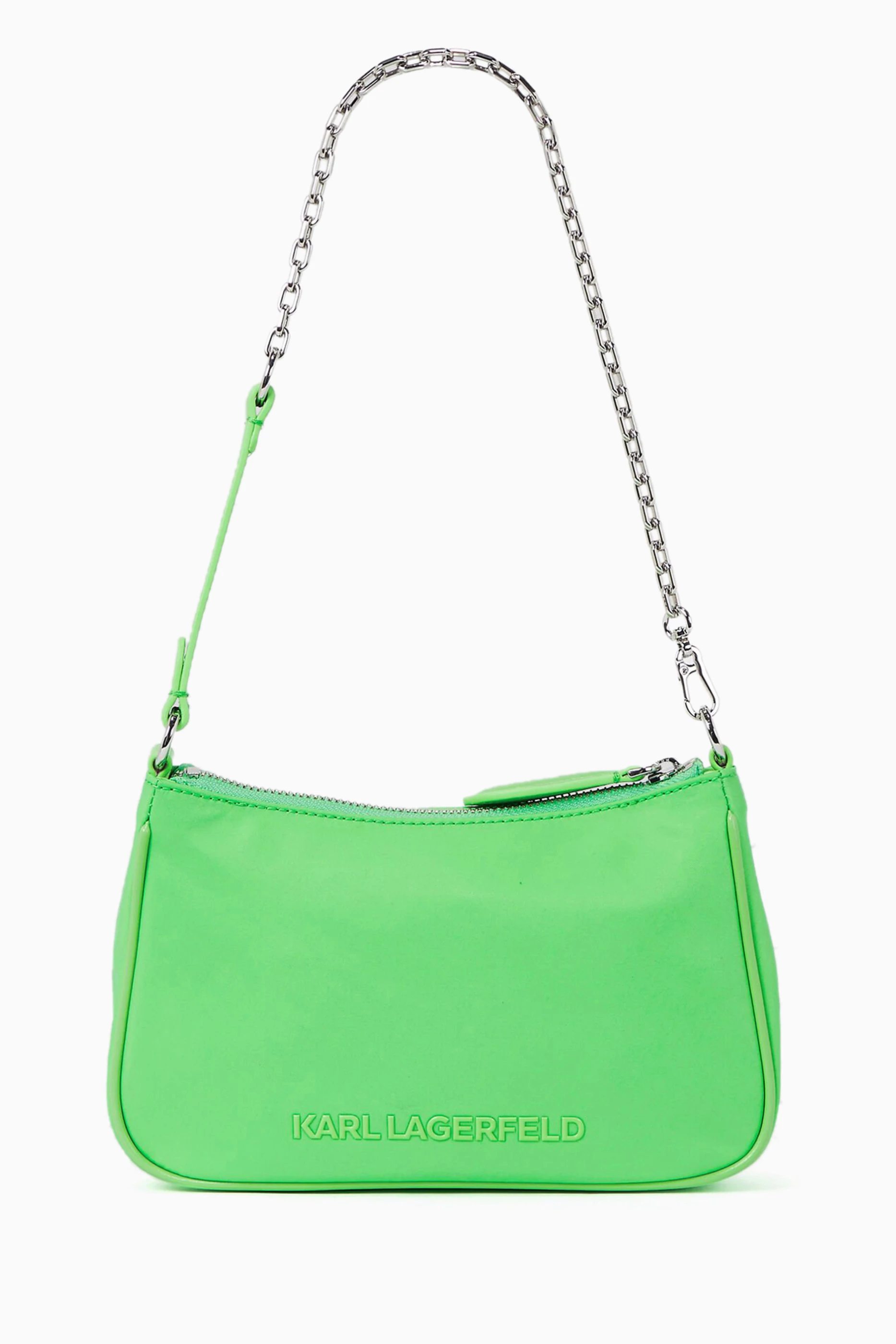 Karl lagerfeld sales green bag
