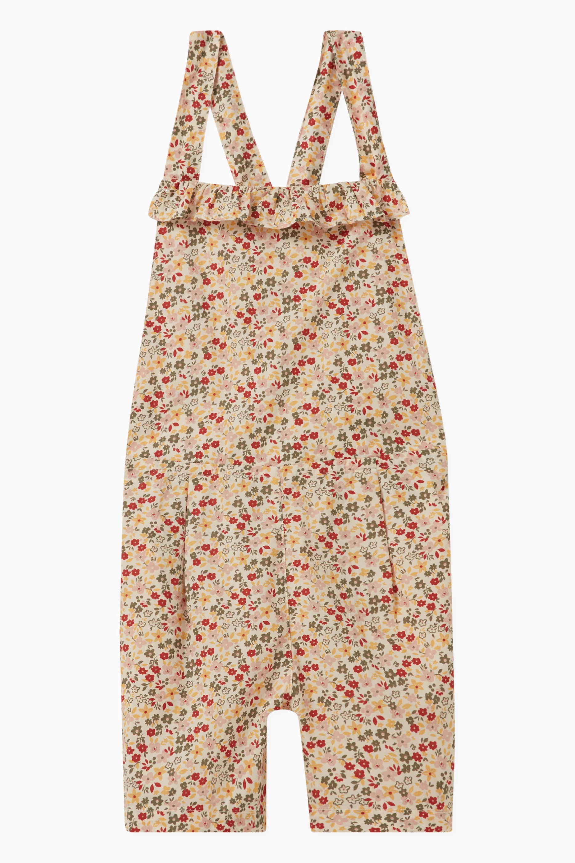 Floral discount print dungarees
