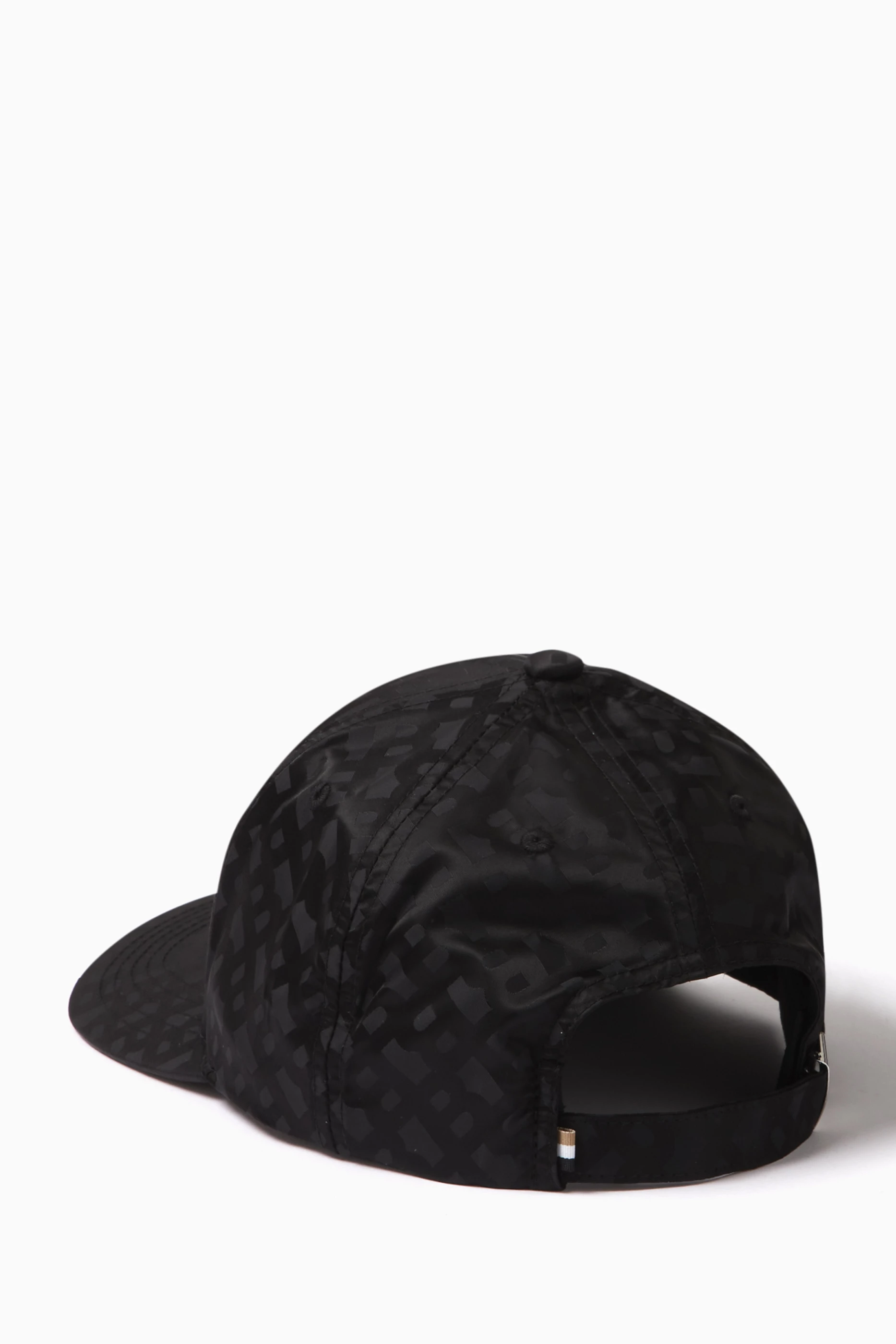 Baseball cap black leather shop