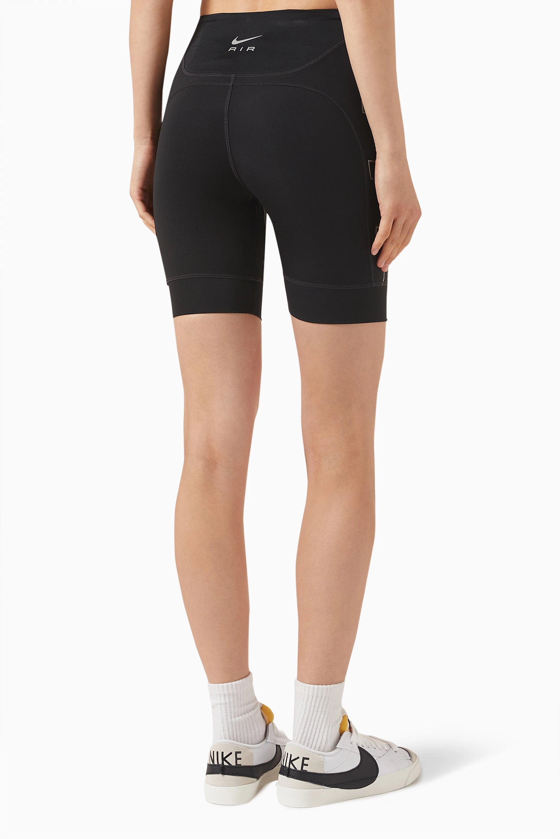 Nike black sales biker shorts
