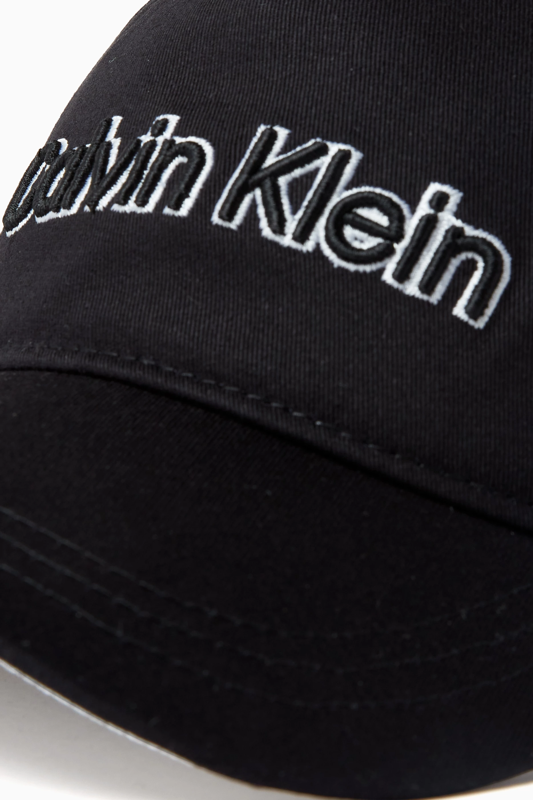 Buy Calvin Klein Black Logo Baseball Cap for Men in UAE Ounass