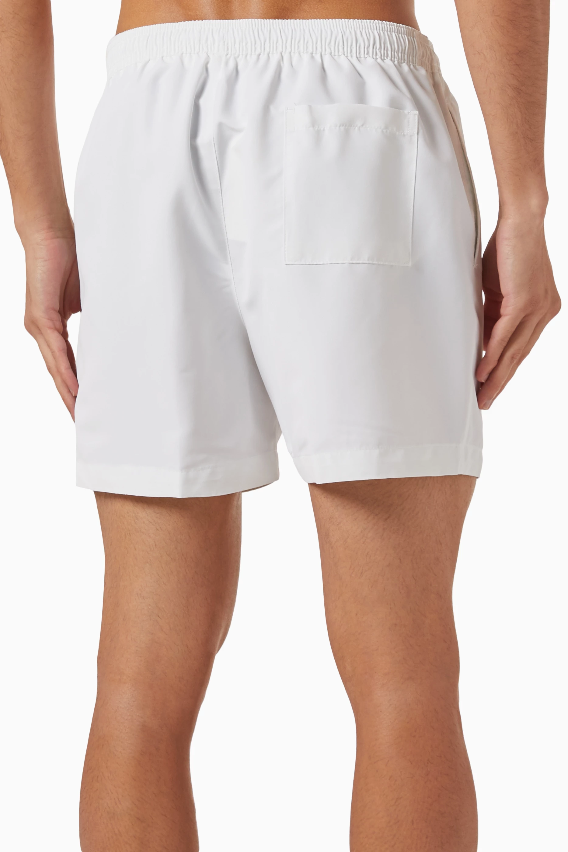 White swim best sale trunks