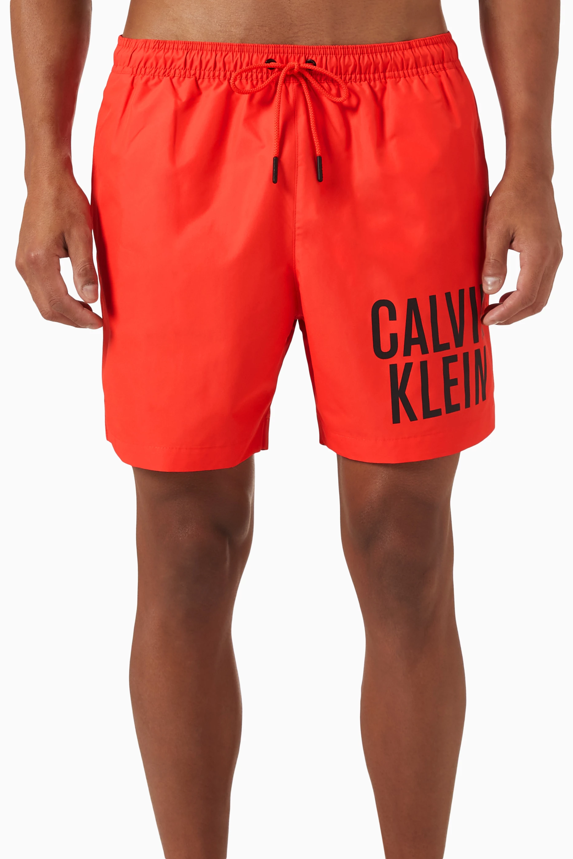 Calvin klein outlet swim shorts red