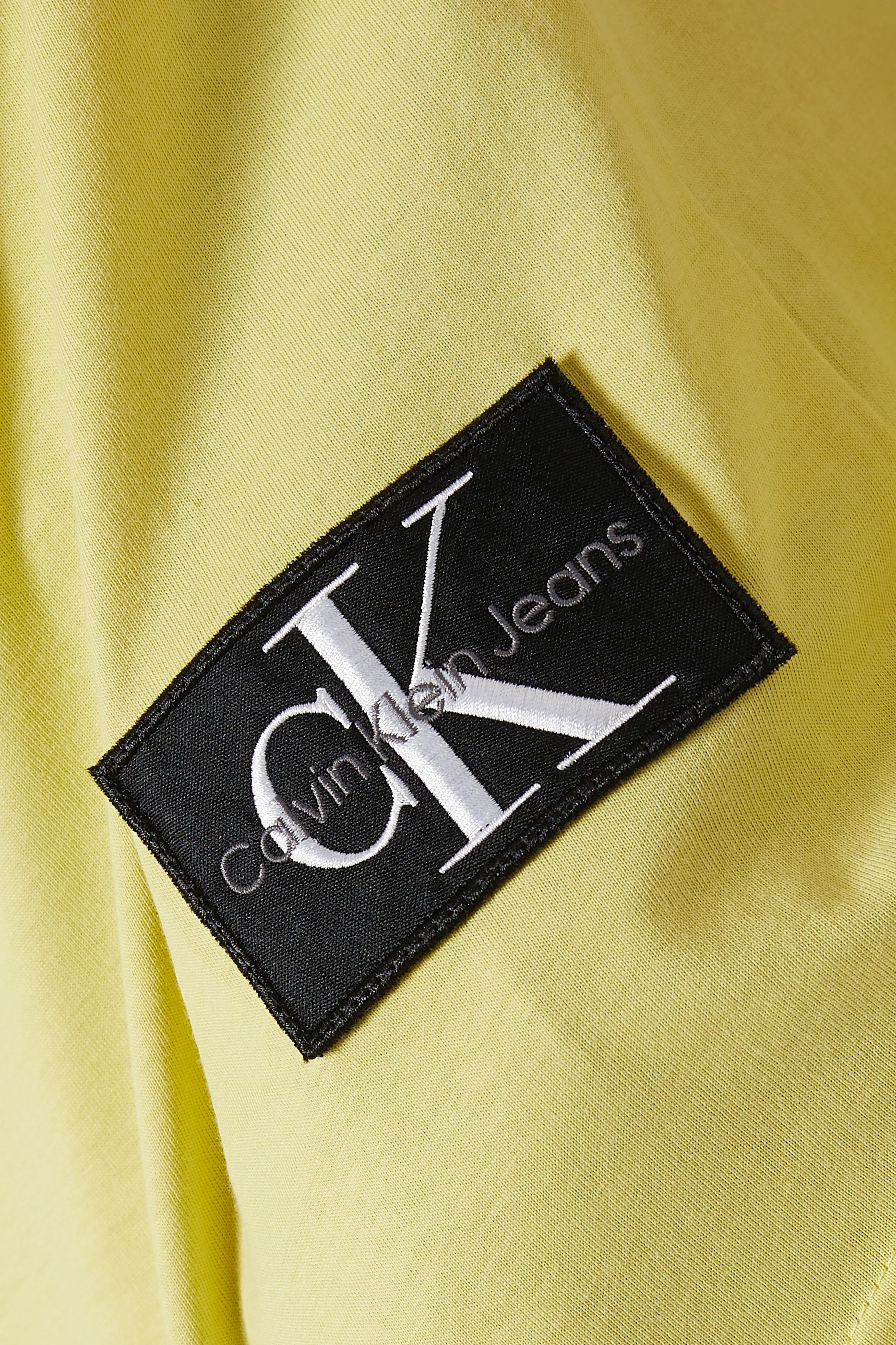 Calvin klein yellow t online shirt