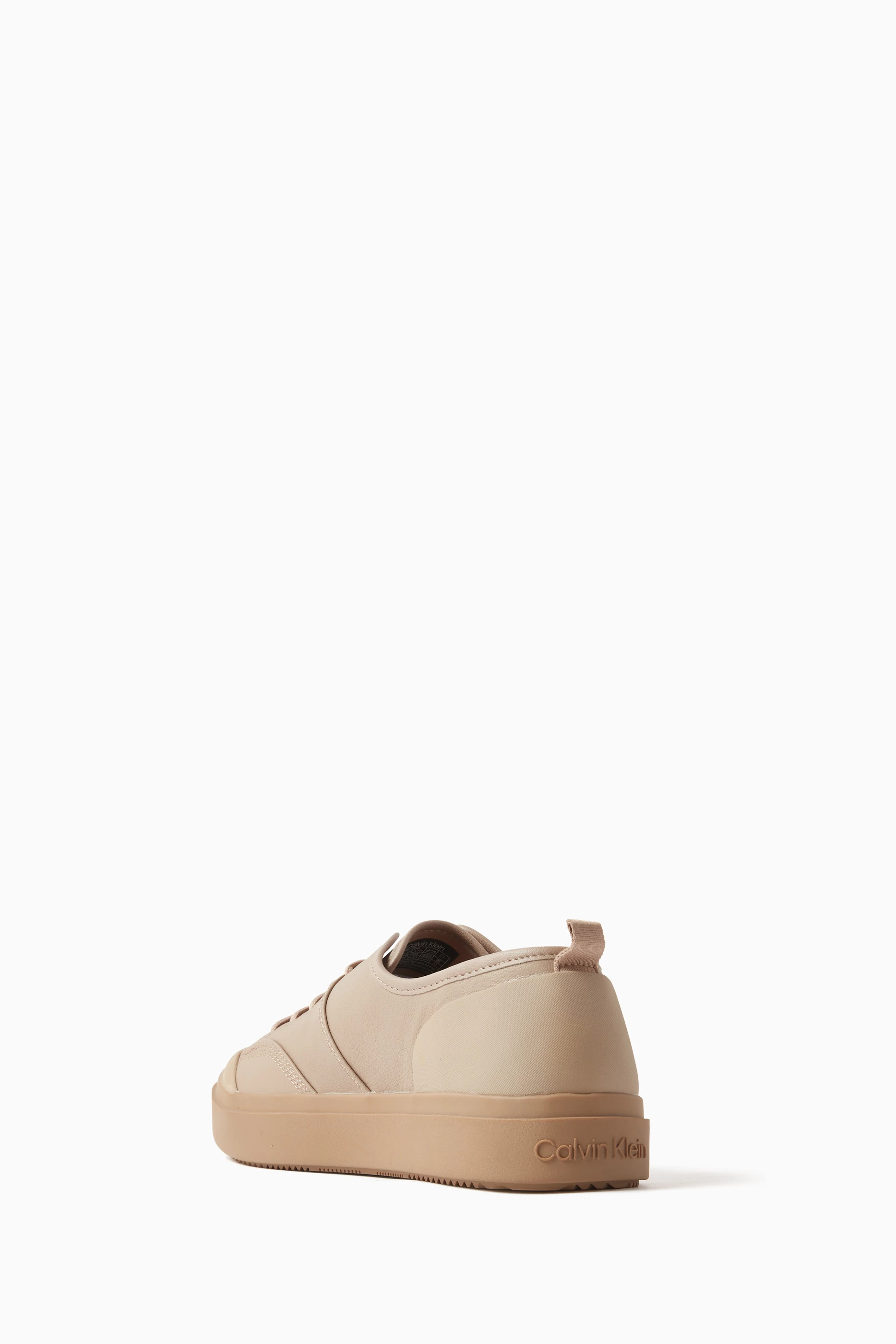 Calvin klein canvas sneakers clearance