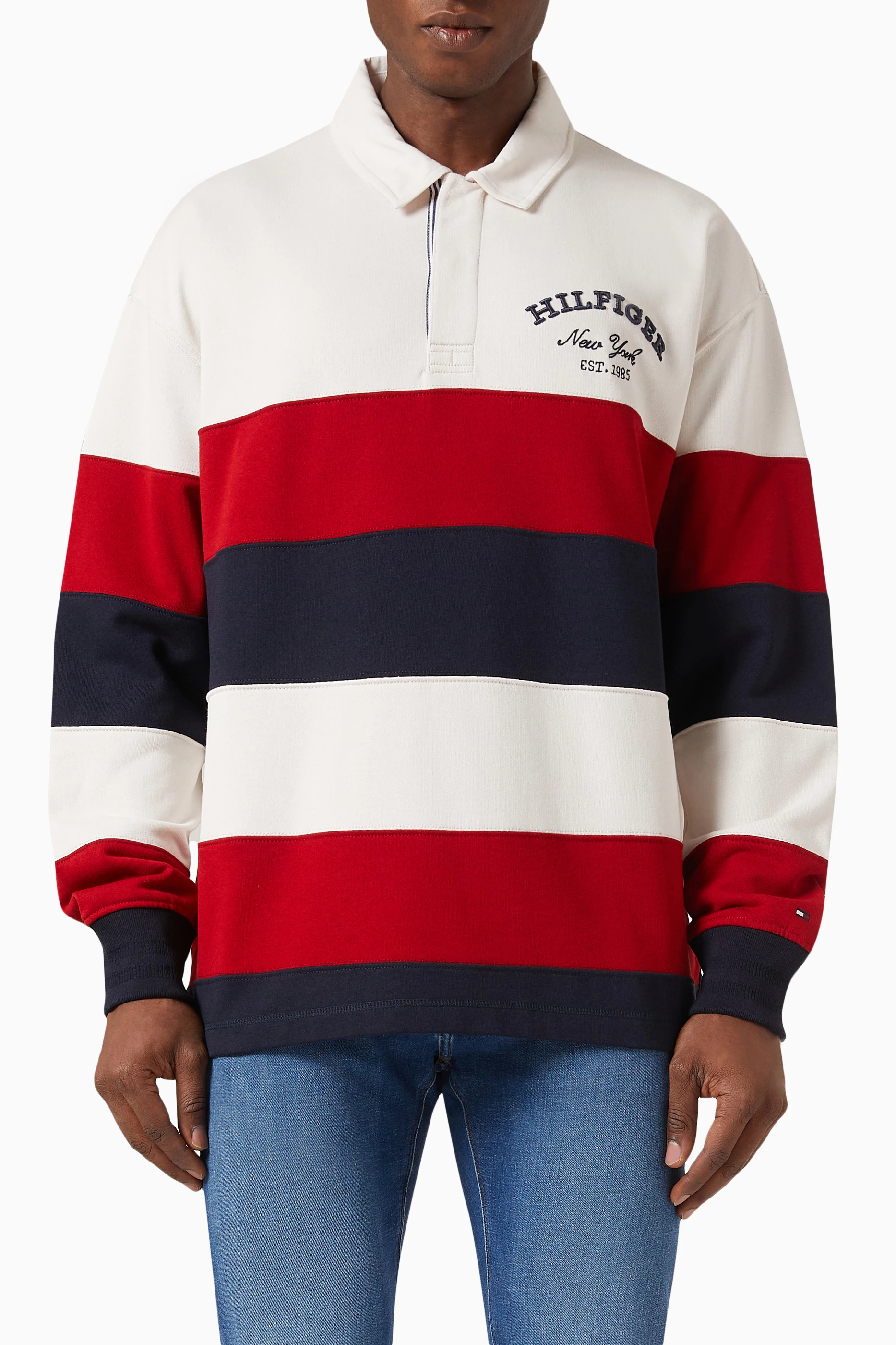 Tommy jeans sales rugby shirt