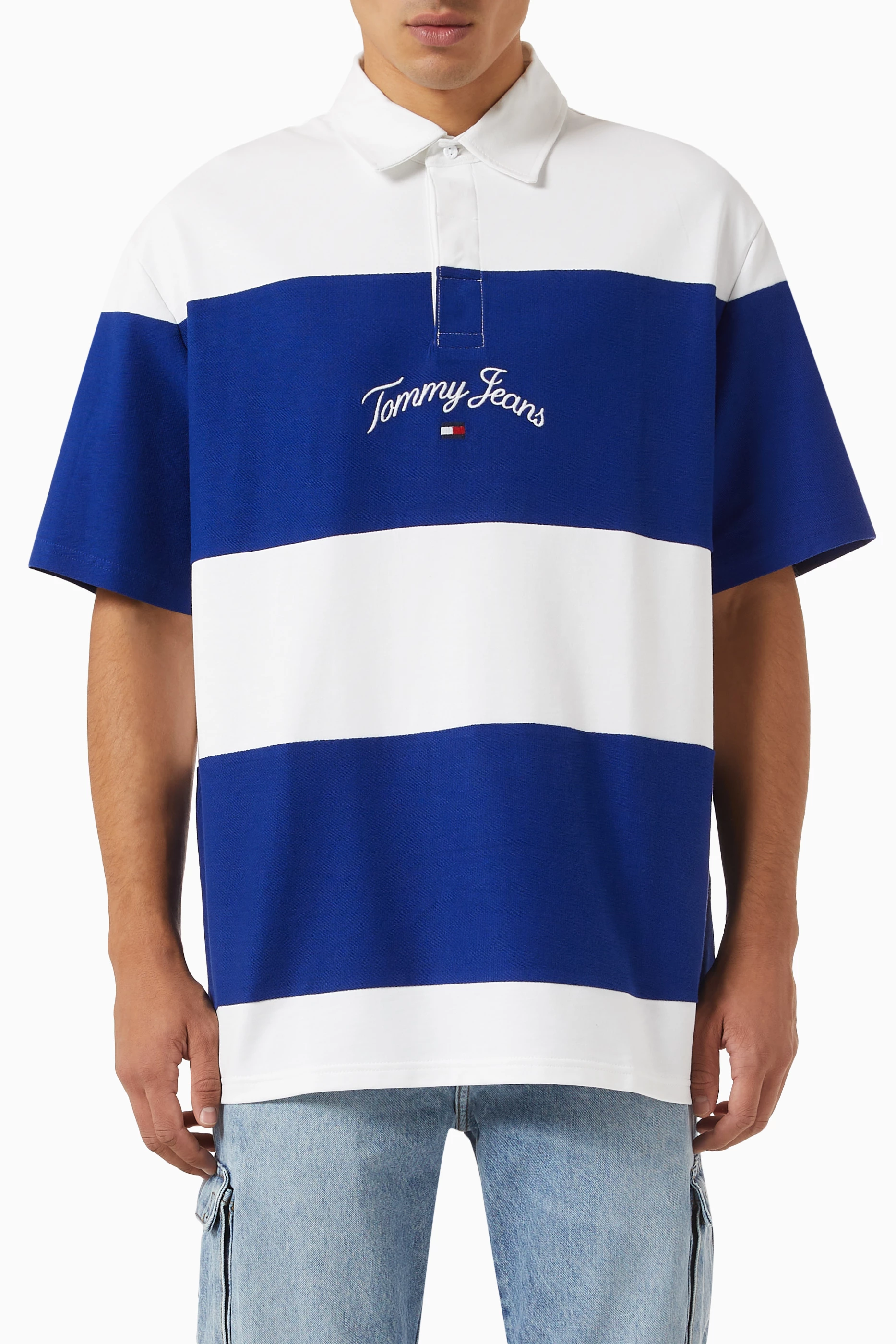 Tommy jeans outlet rugby jumper