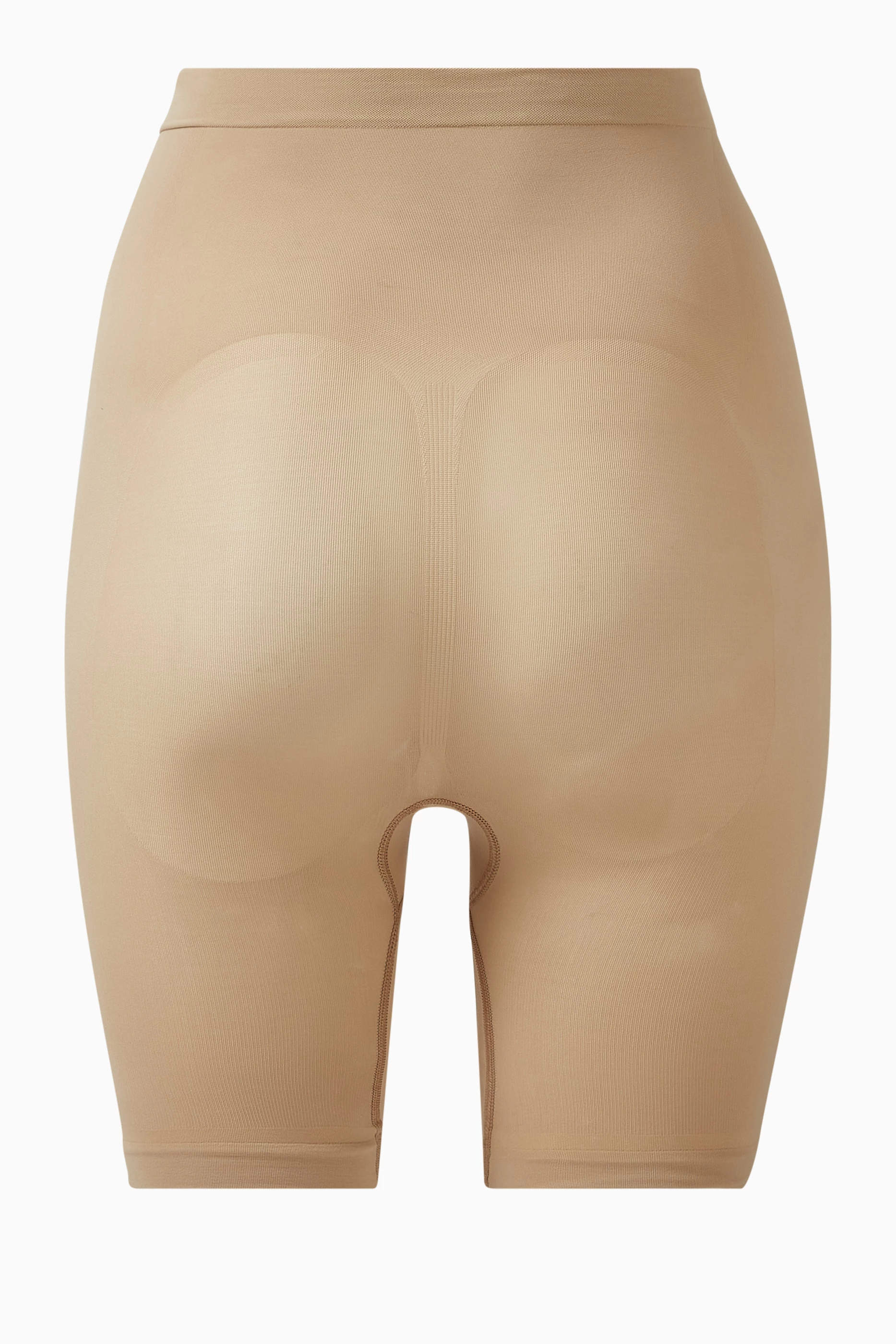 Womens Skims beige Seamless Sculpt Shorts