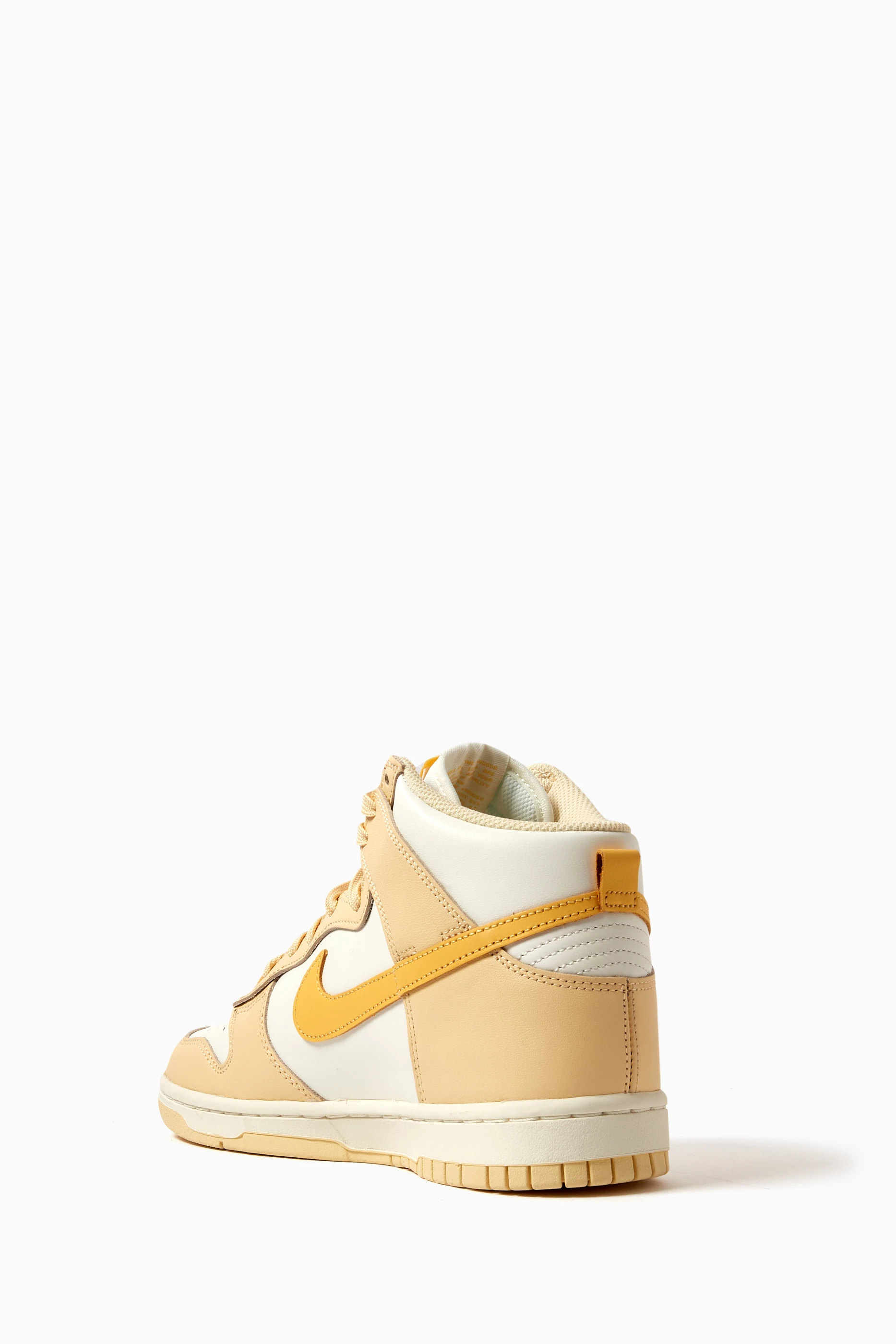 Orange and black sales nike high tops