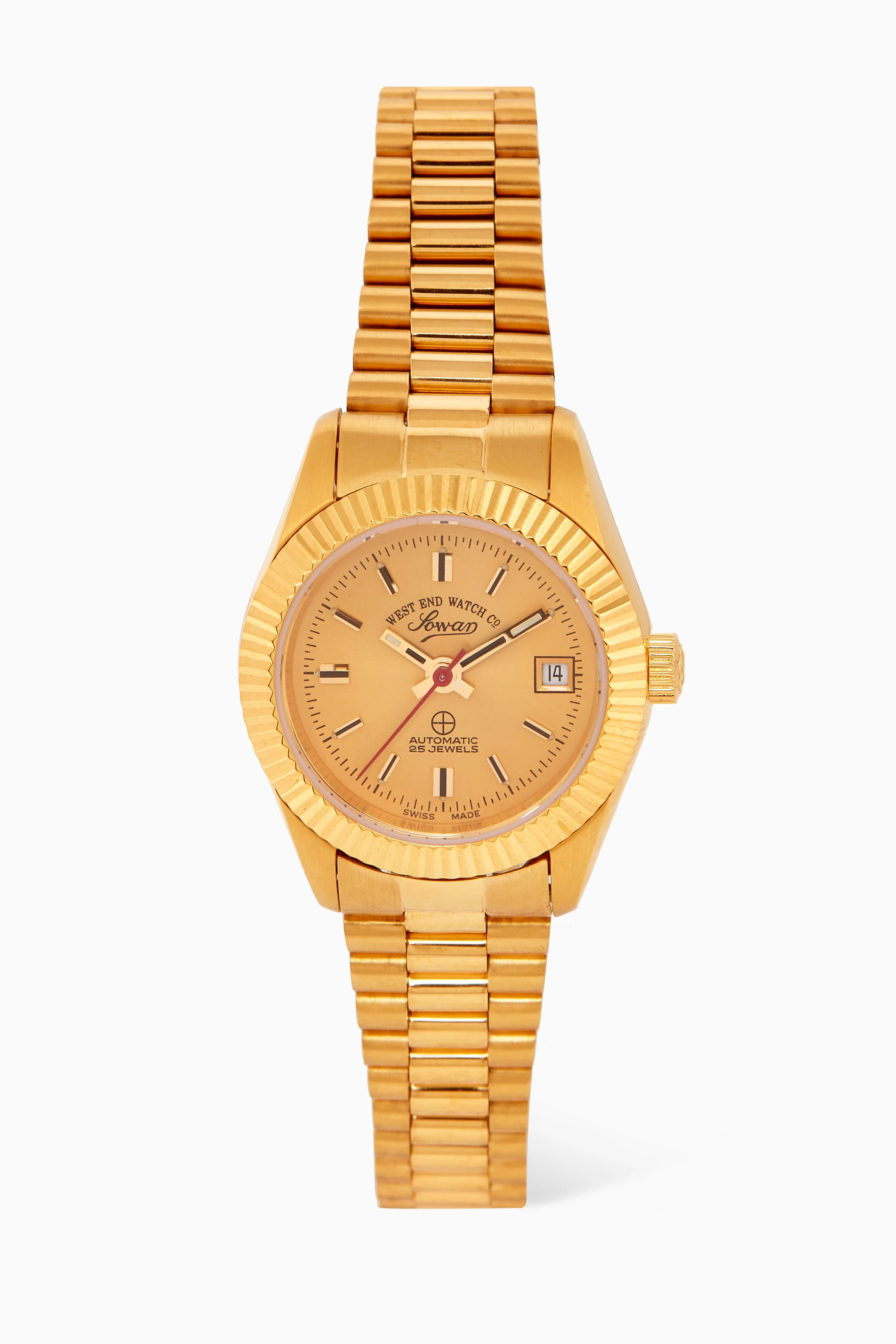 Buy West End Watch Co. Gold The Classics Automatic Stainless Steel