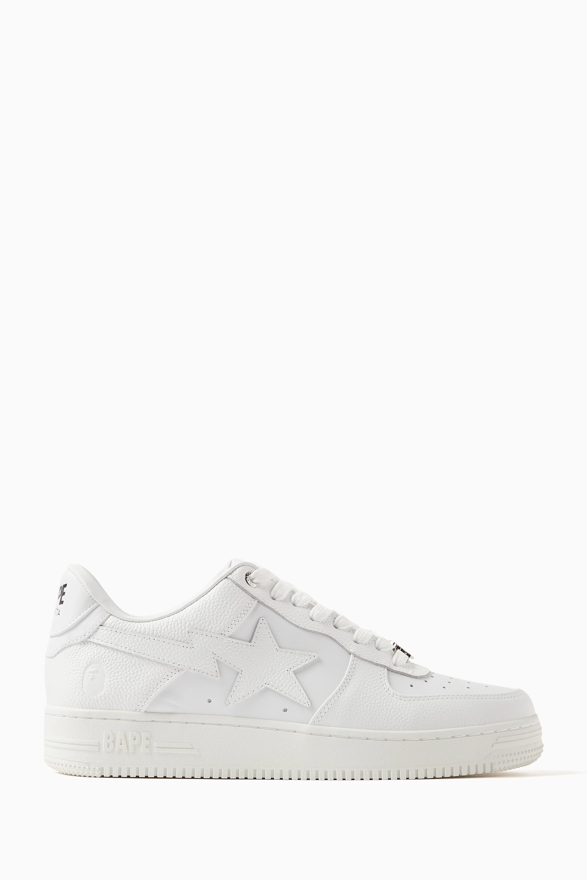 Bapesta white store