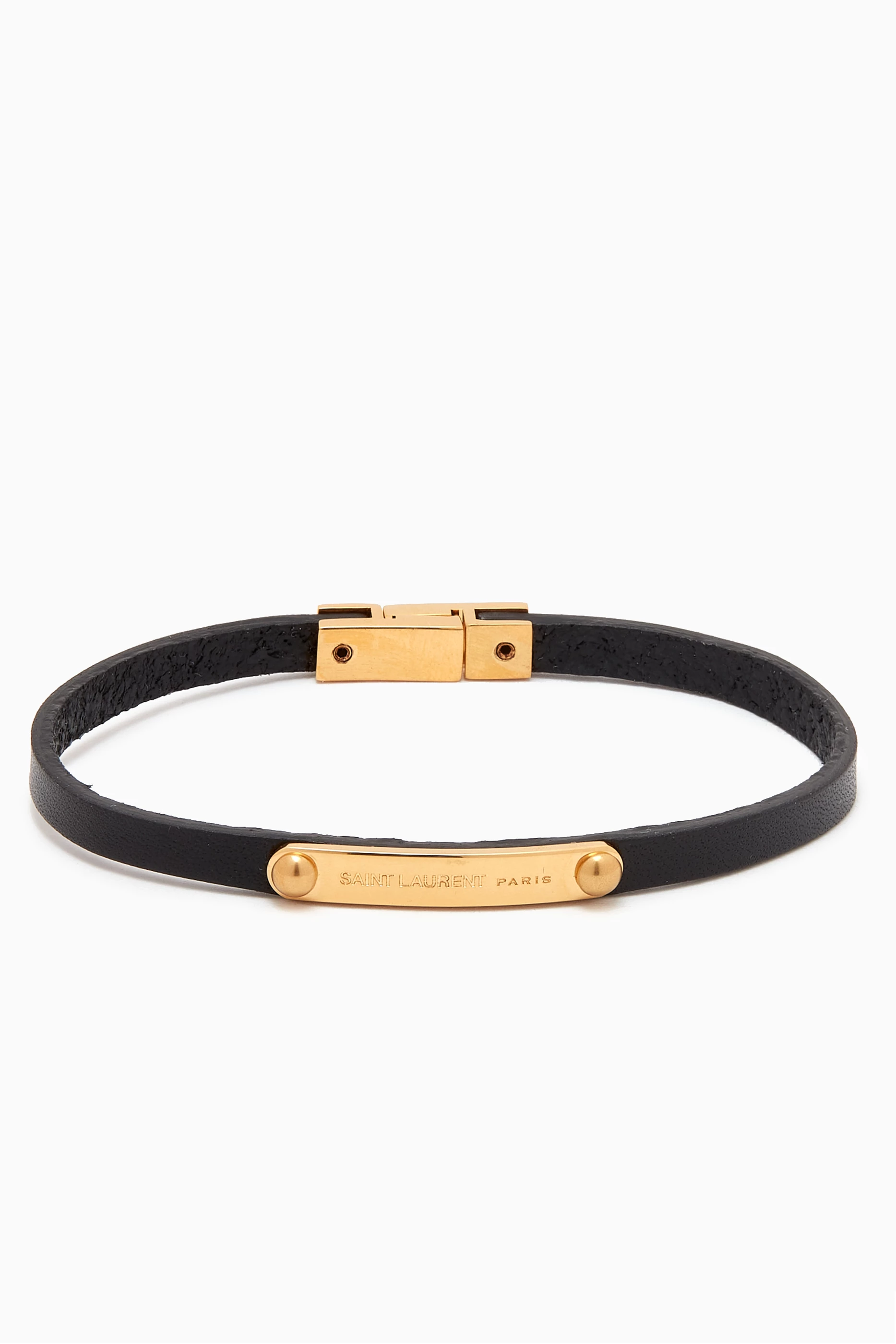 Saint laurent new arrivals id bracelet