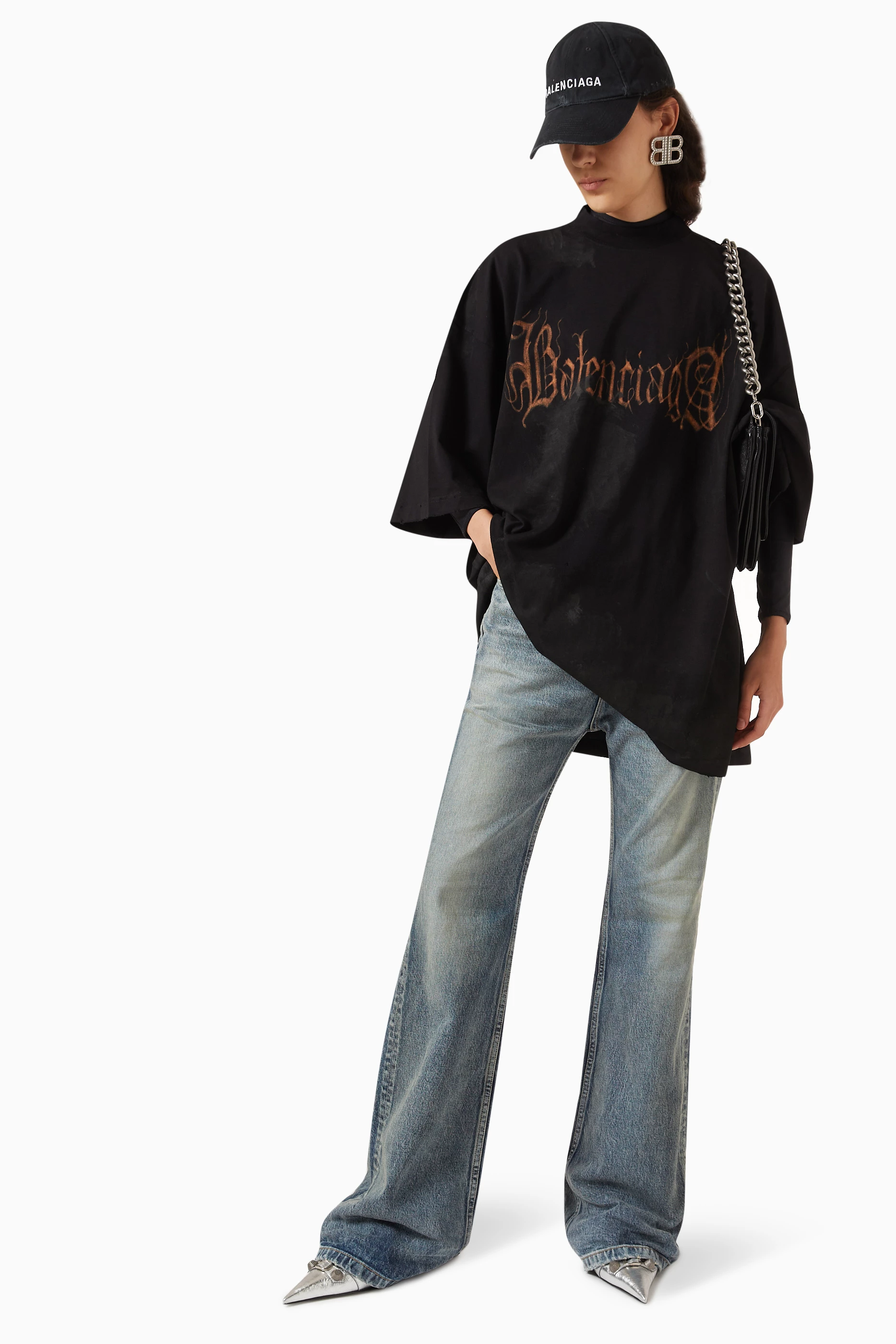 Balenciaga band shirt outlet