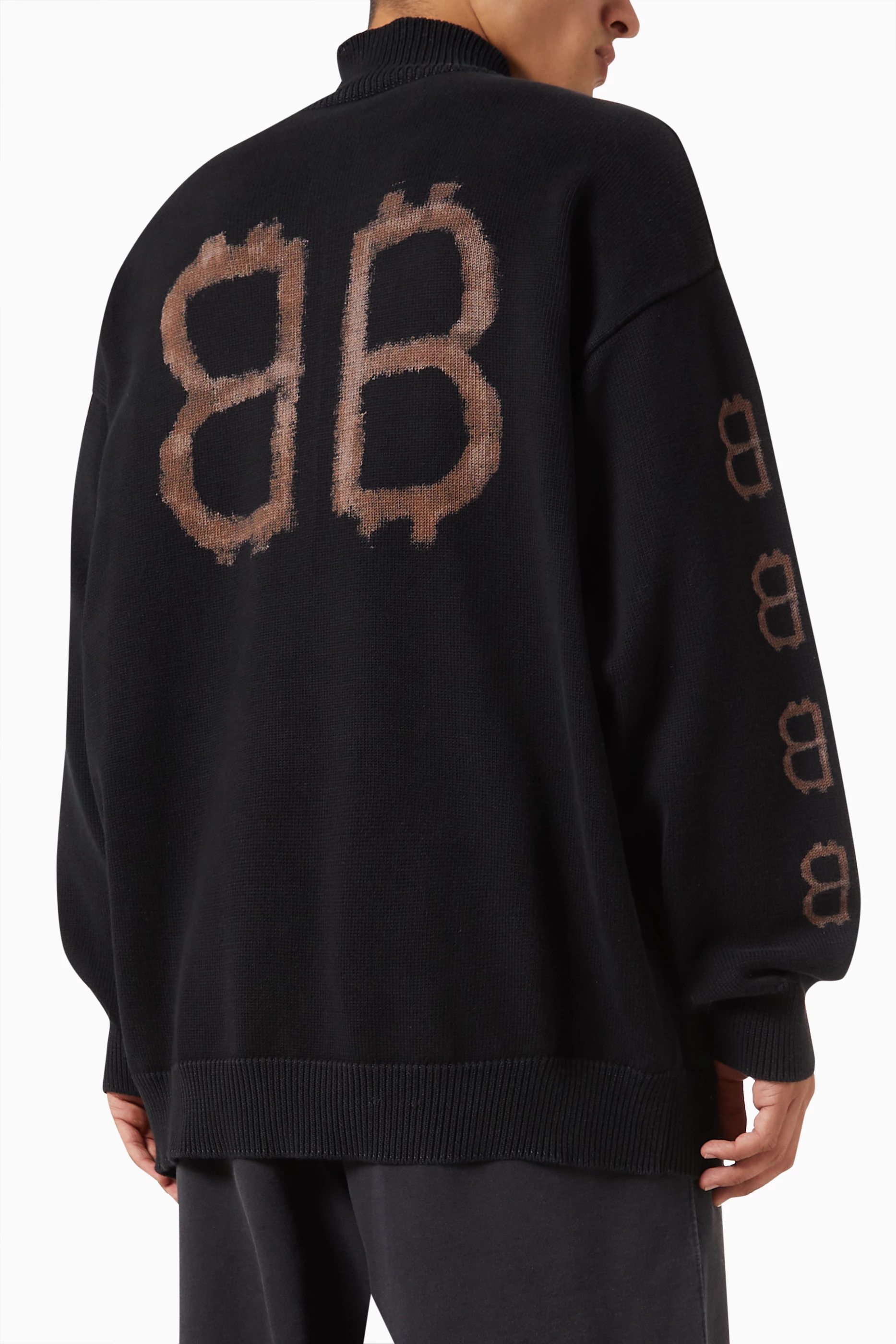 Balenciaga sweater mens gold shop