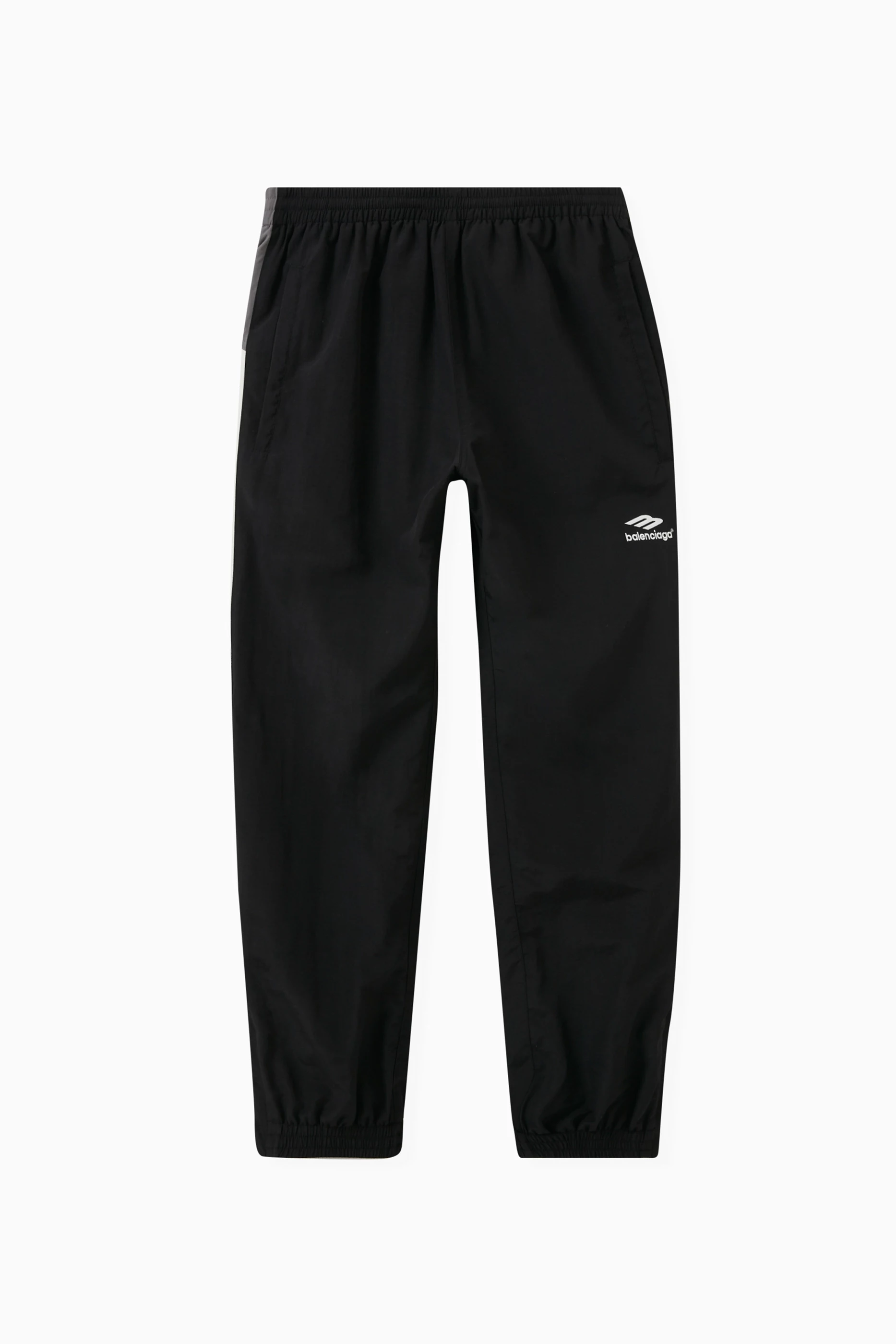 Buy Balenciaga Black 3B Sports Icon Tracksuit Pants in Nylon for UNISEX in UAE Ounass
