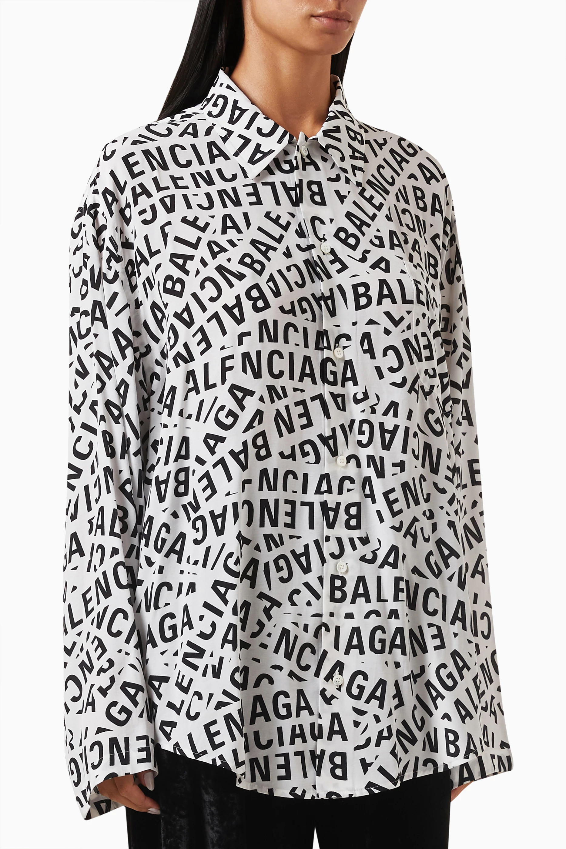 Balenciaga poplin shirt online