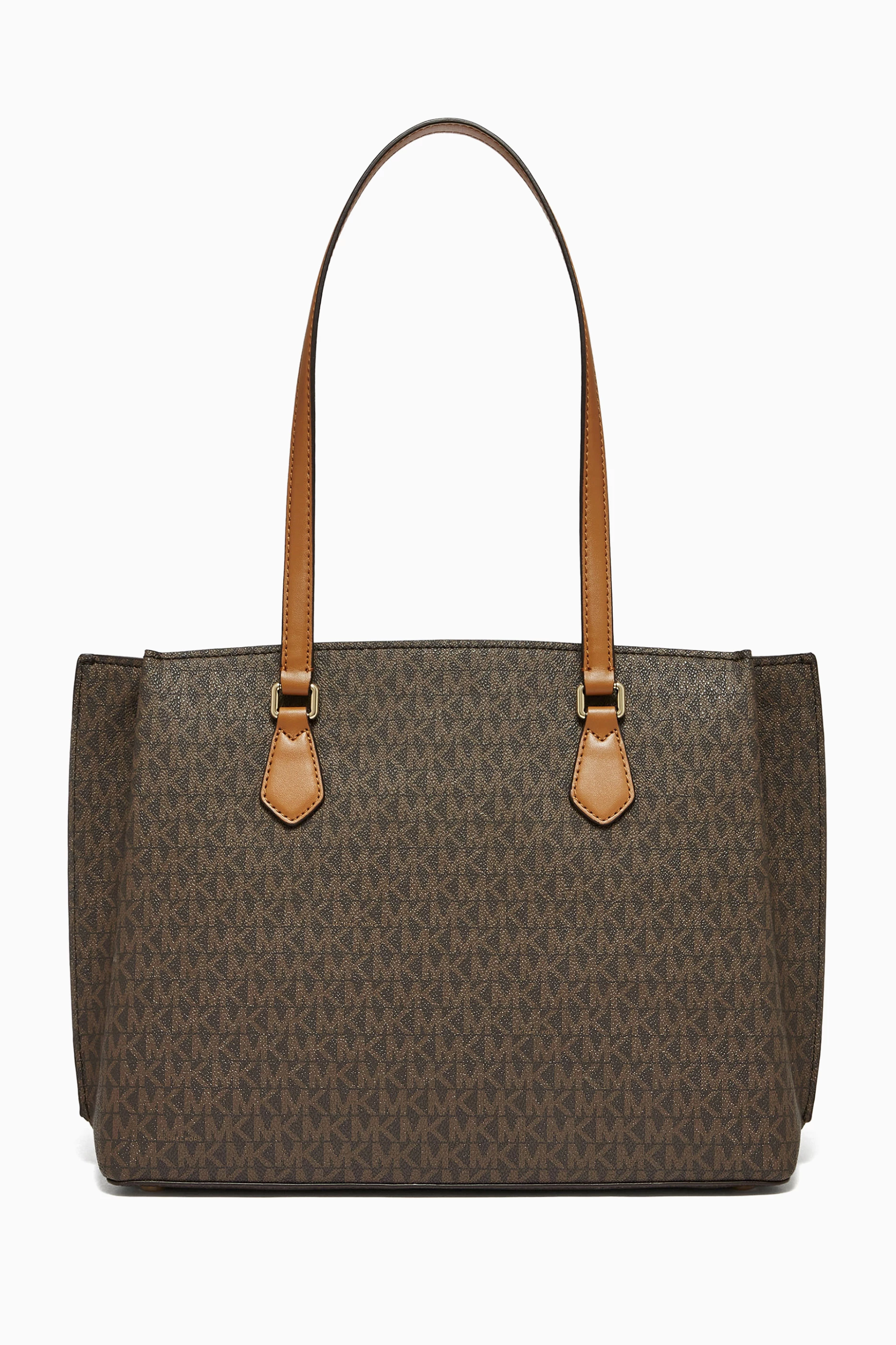 Dkny jacquard logo large tote bag deals