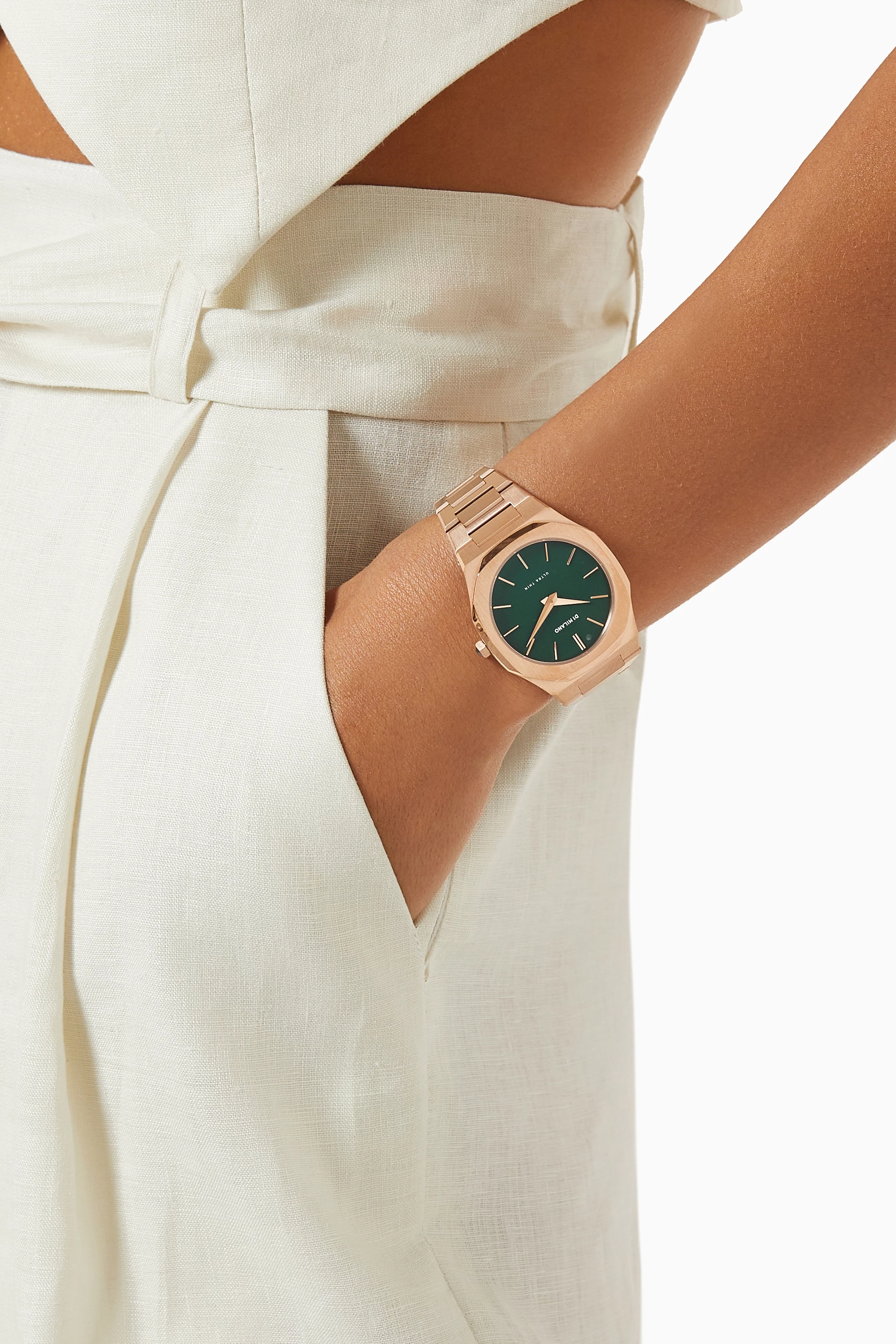 Orion 9710ym01 on sale golden analog watch