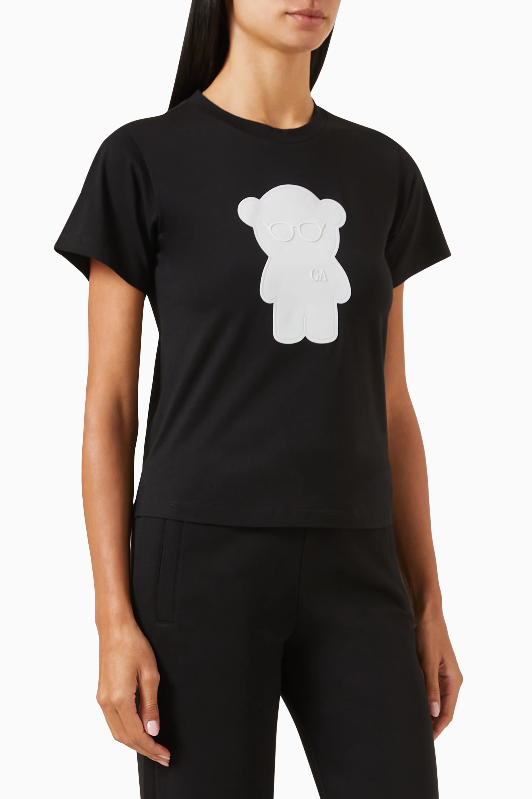 Armani bear t best sale shirt