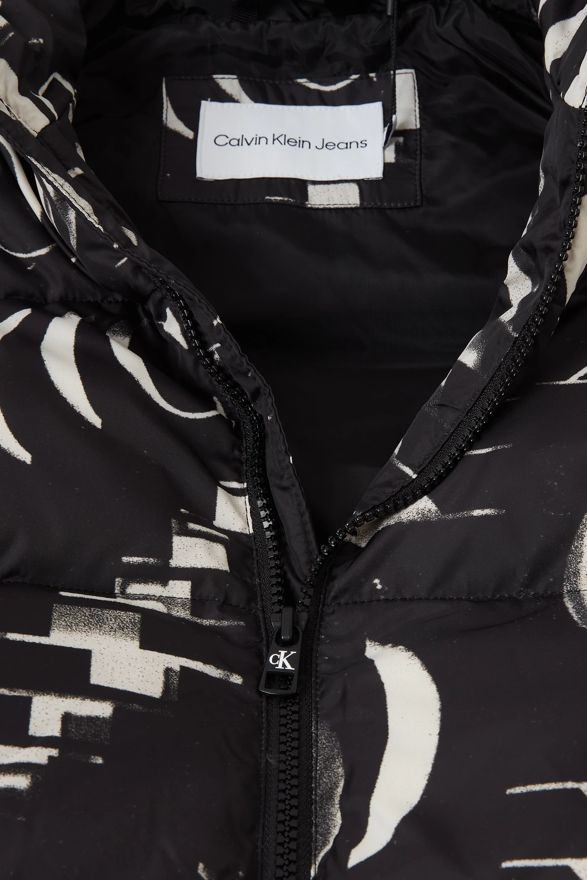 Calvin klein cheap black puffer vest
