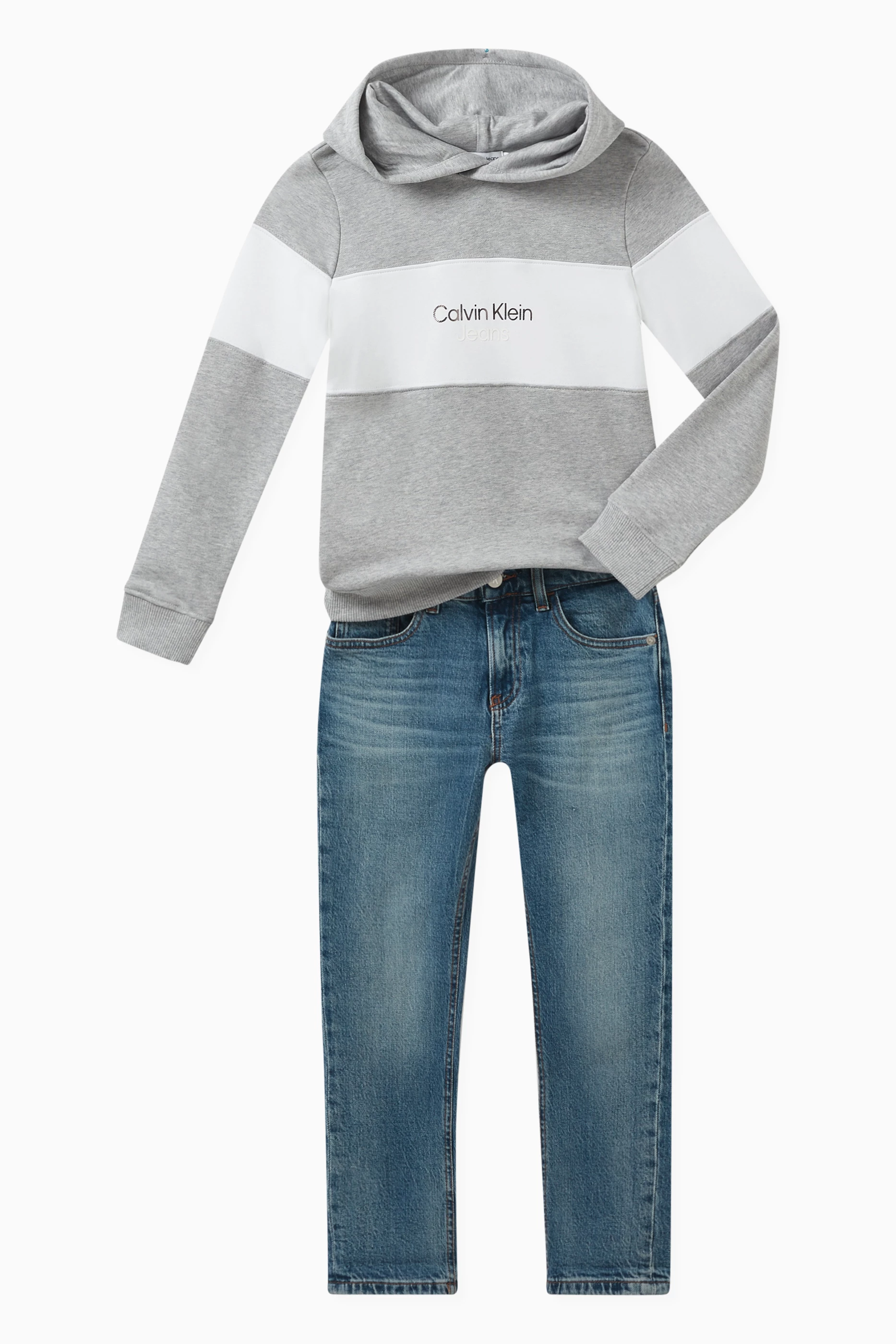 Calvin klein boys hoodie best sale