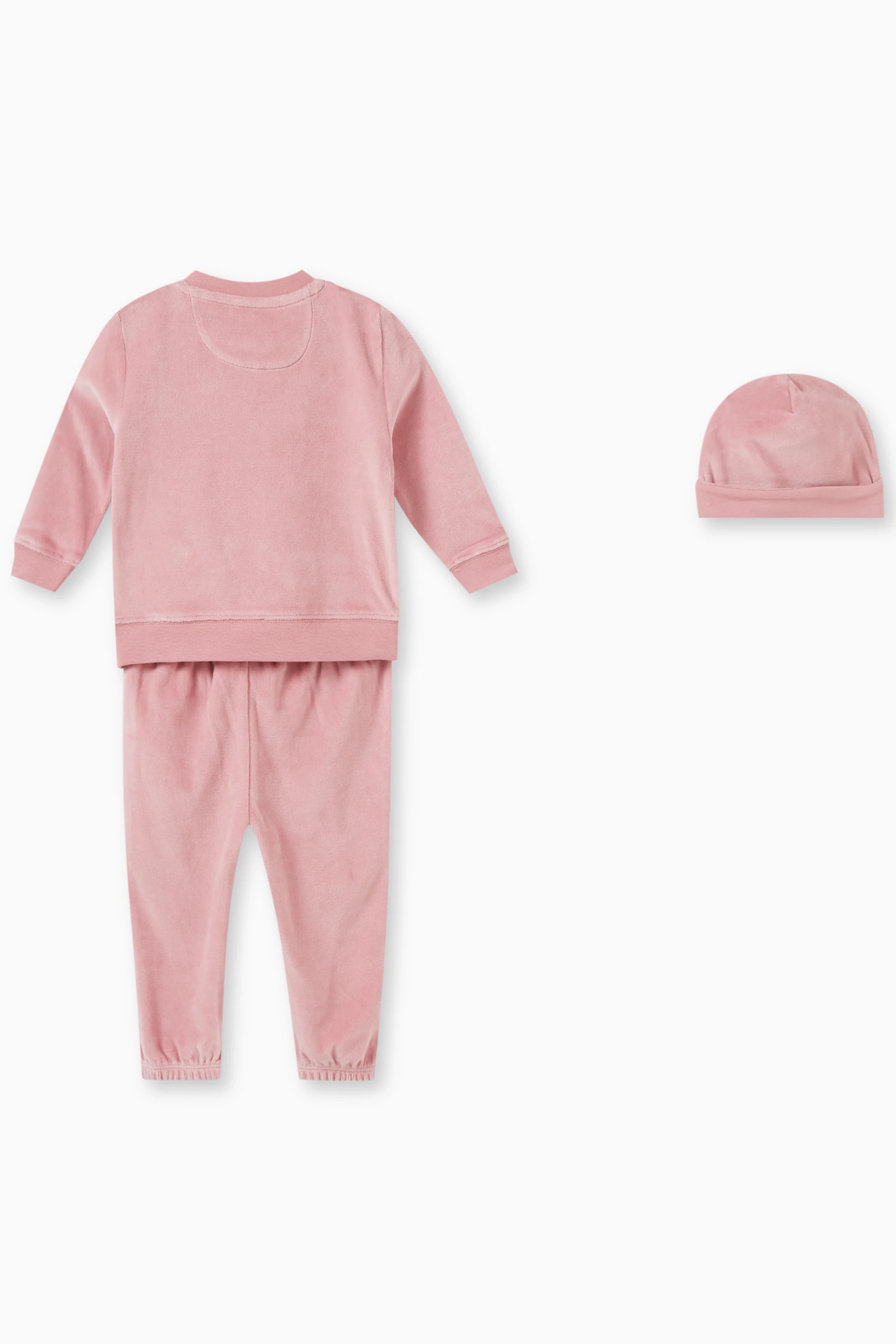 Calvin klein cheap velvet set pink