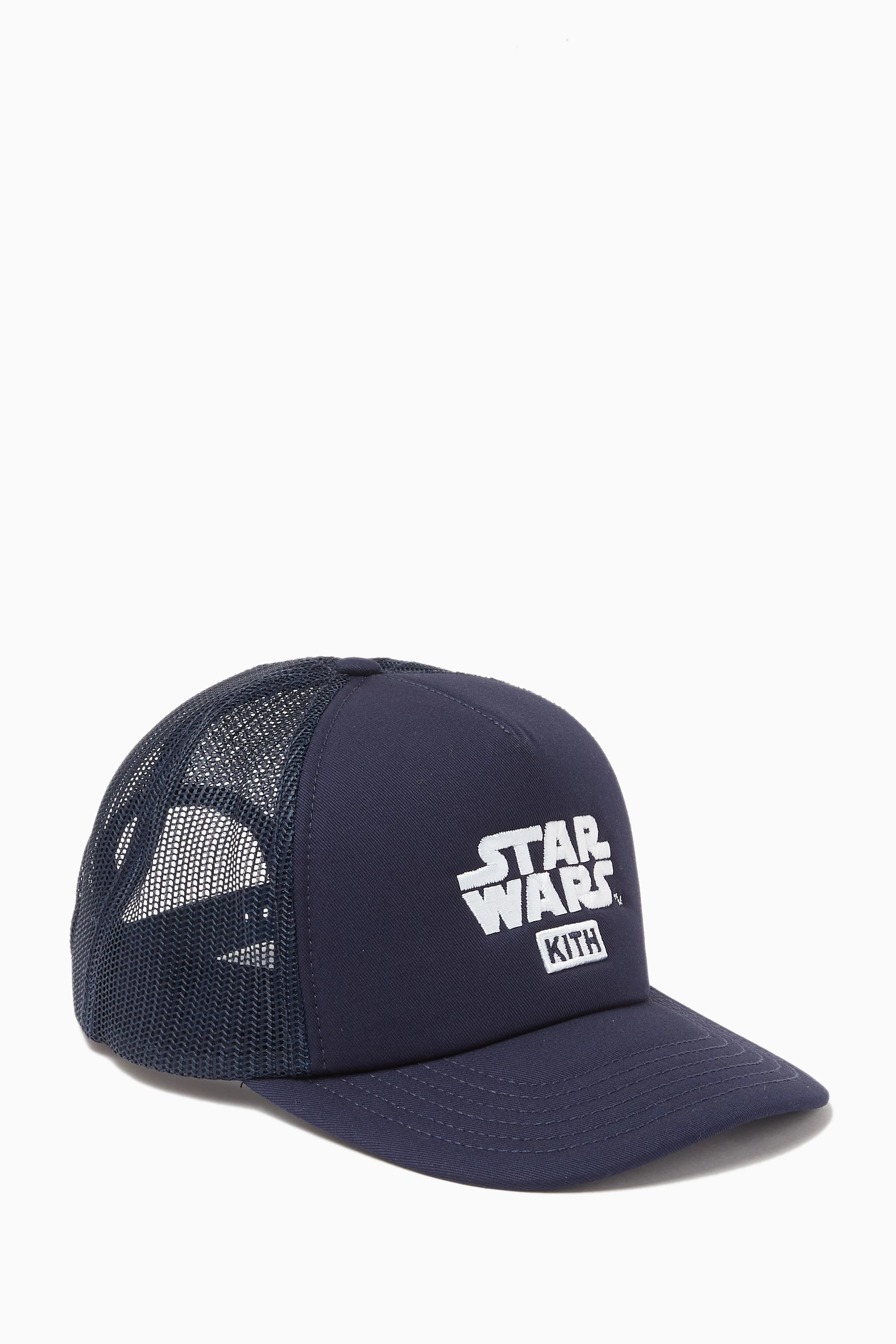 Buy Kith Blue x Star Wars Foam Trucker Hat in Cotton blend for Men