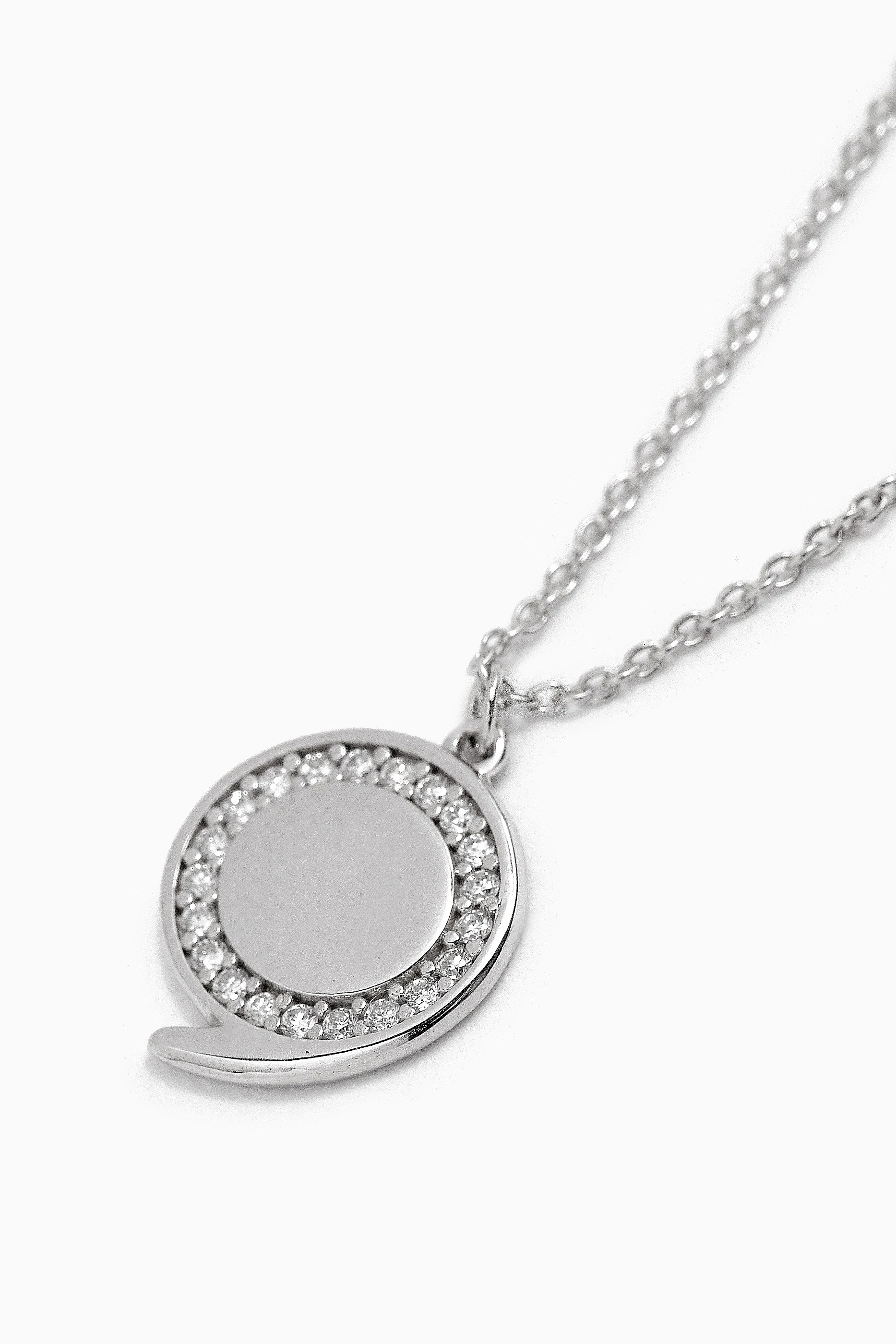 Diamond new arrivals bubble necklace