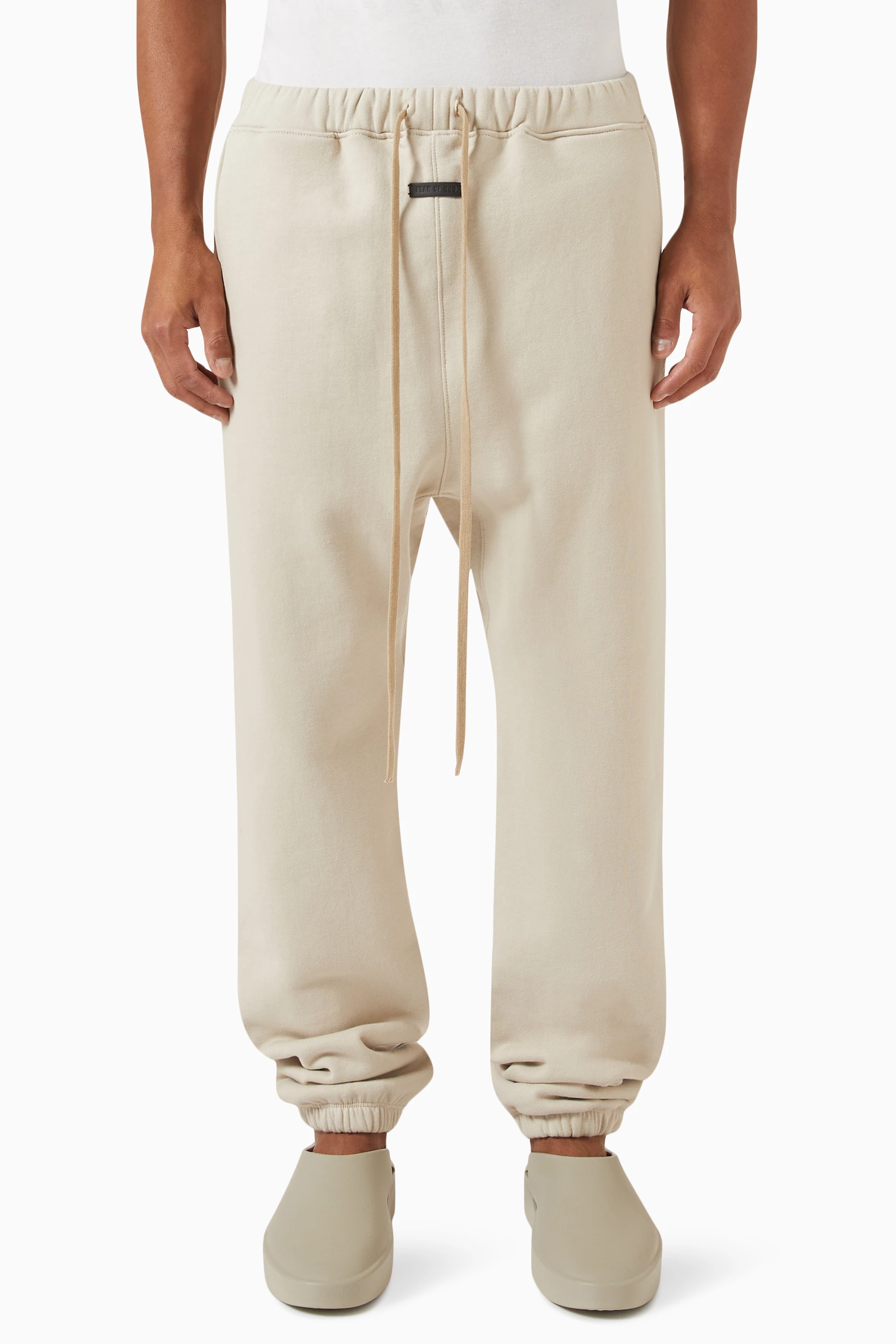 Fear of god grey sweatpants hotsell