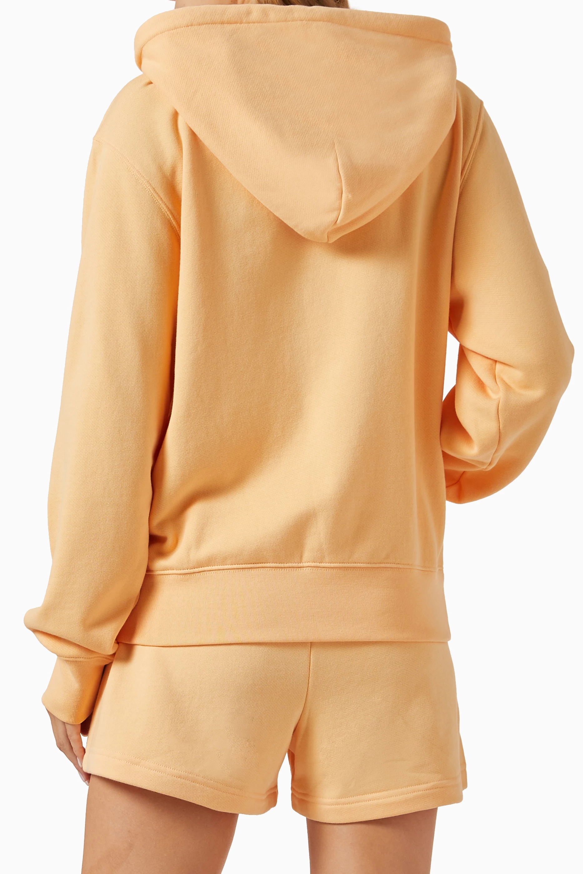 Orange store kith hoodie