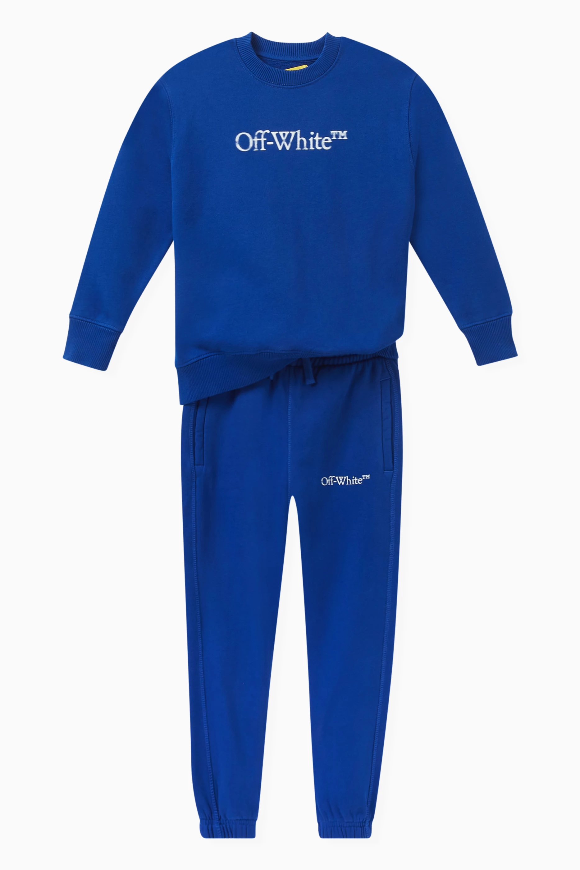 Off white blue tracksuit discount