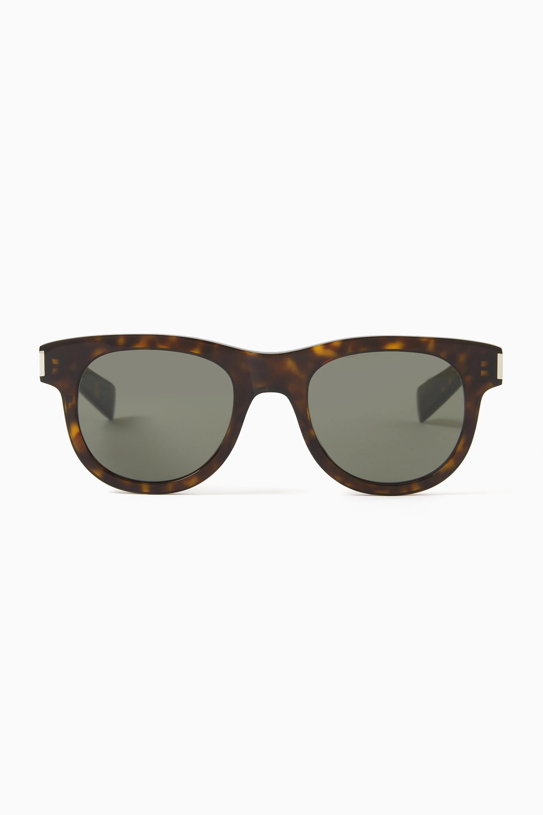 Saint laurent sales tortoiseshell square sunglasses