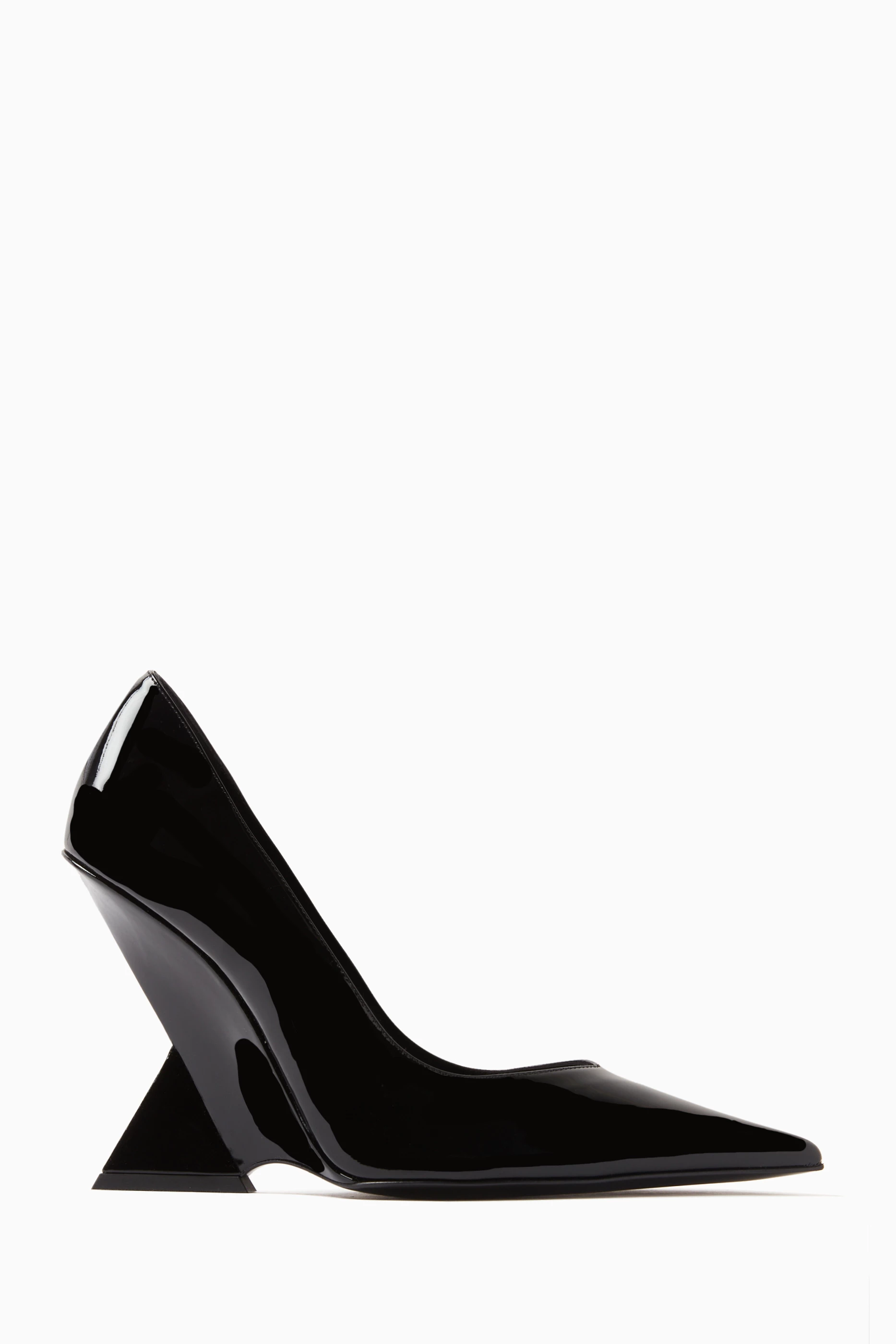 Patent discount leather pumps