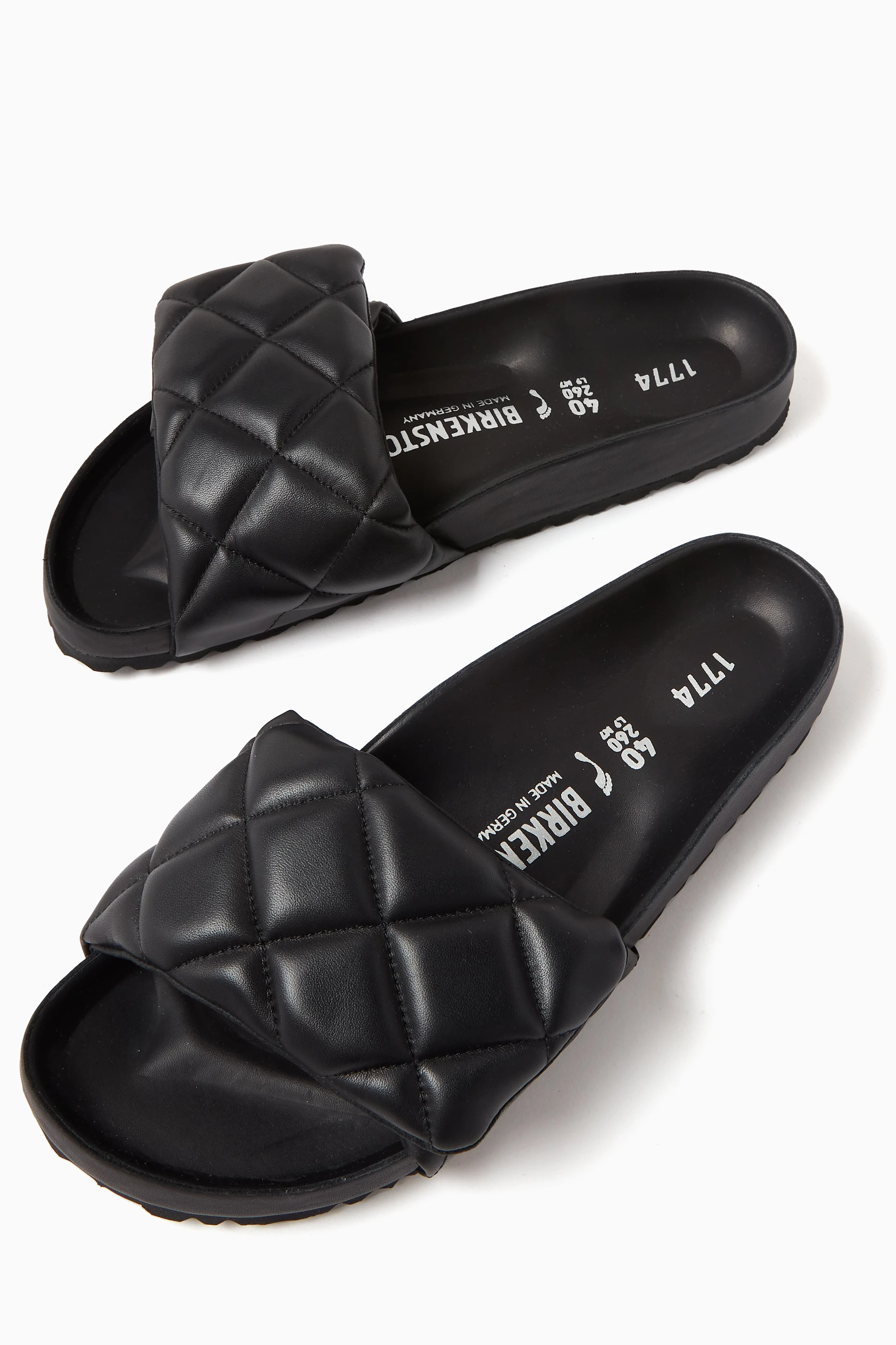 Birkenstock top pool sliders