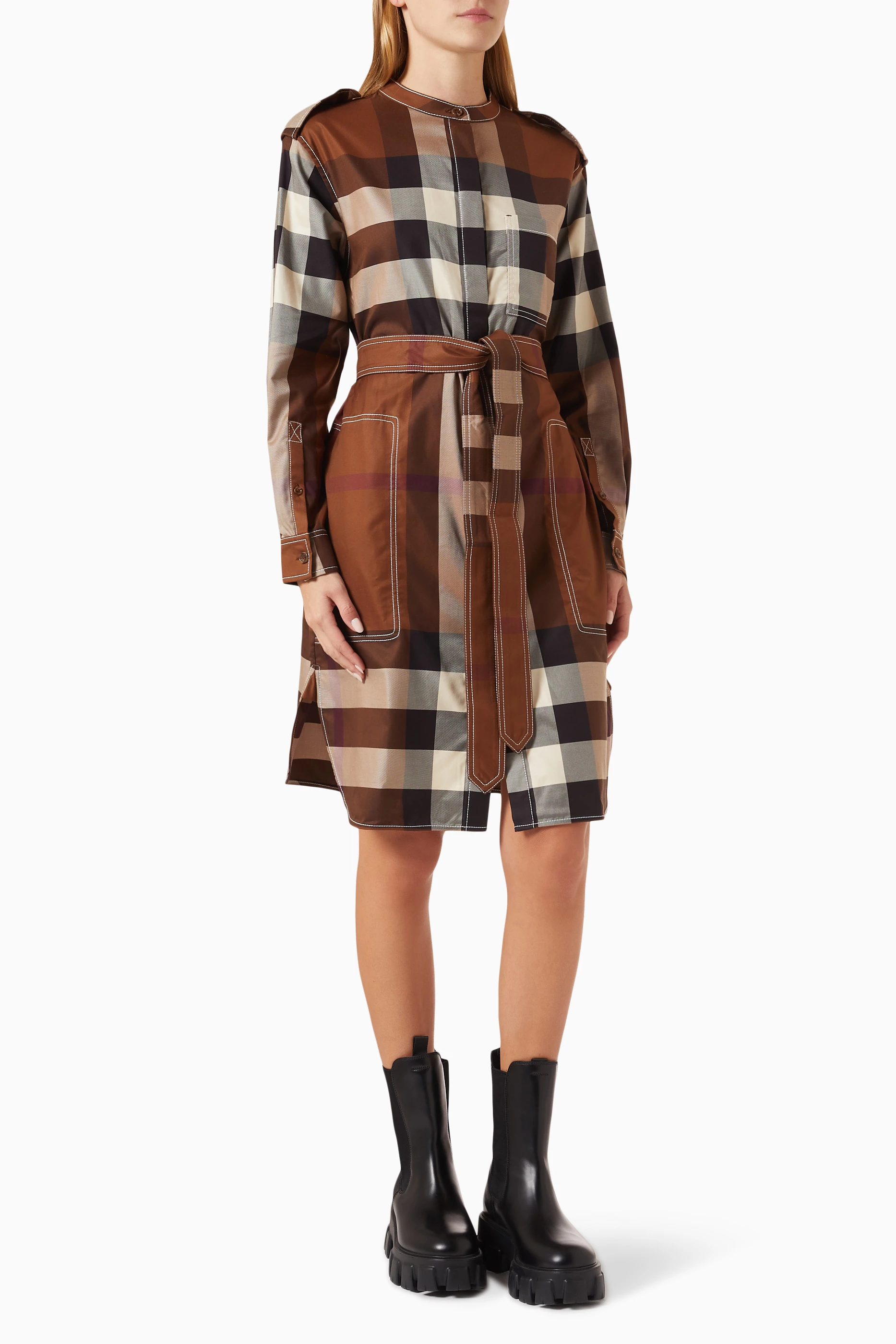 Burberry tunic dress top