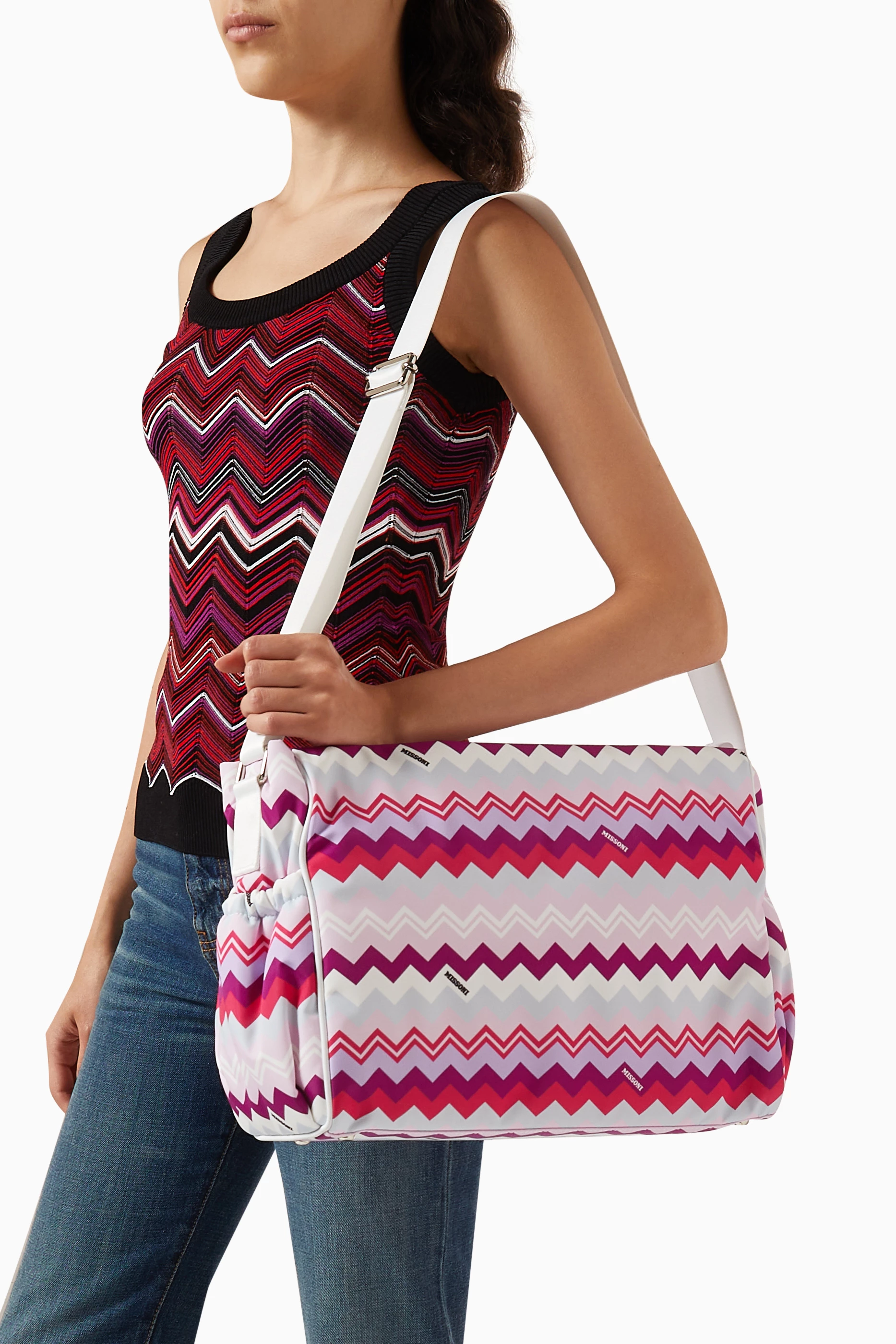 Chevron diaper bag discount