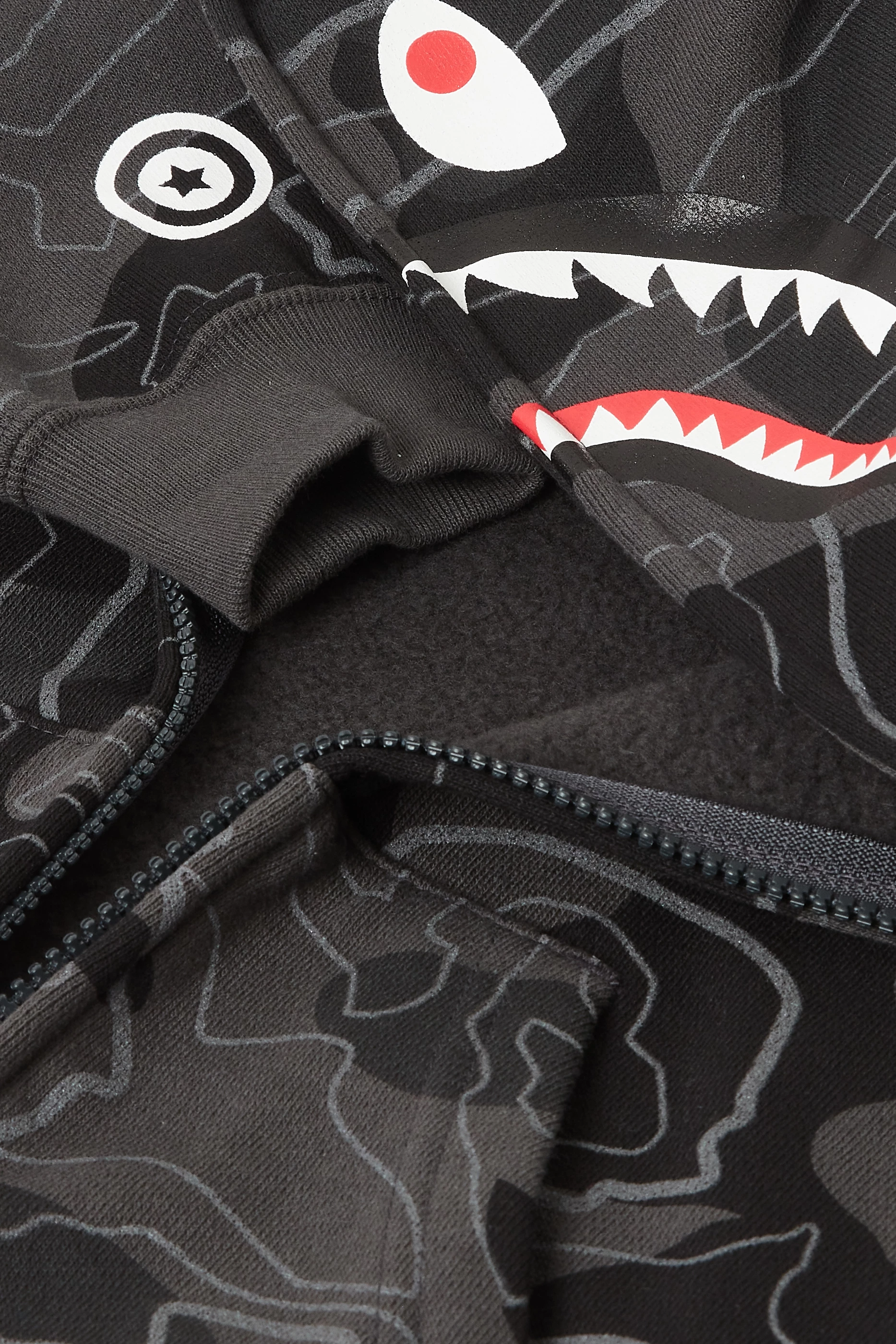 Bape hoodie sale black camo