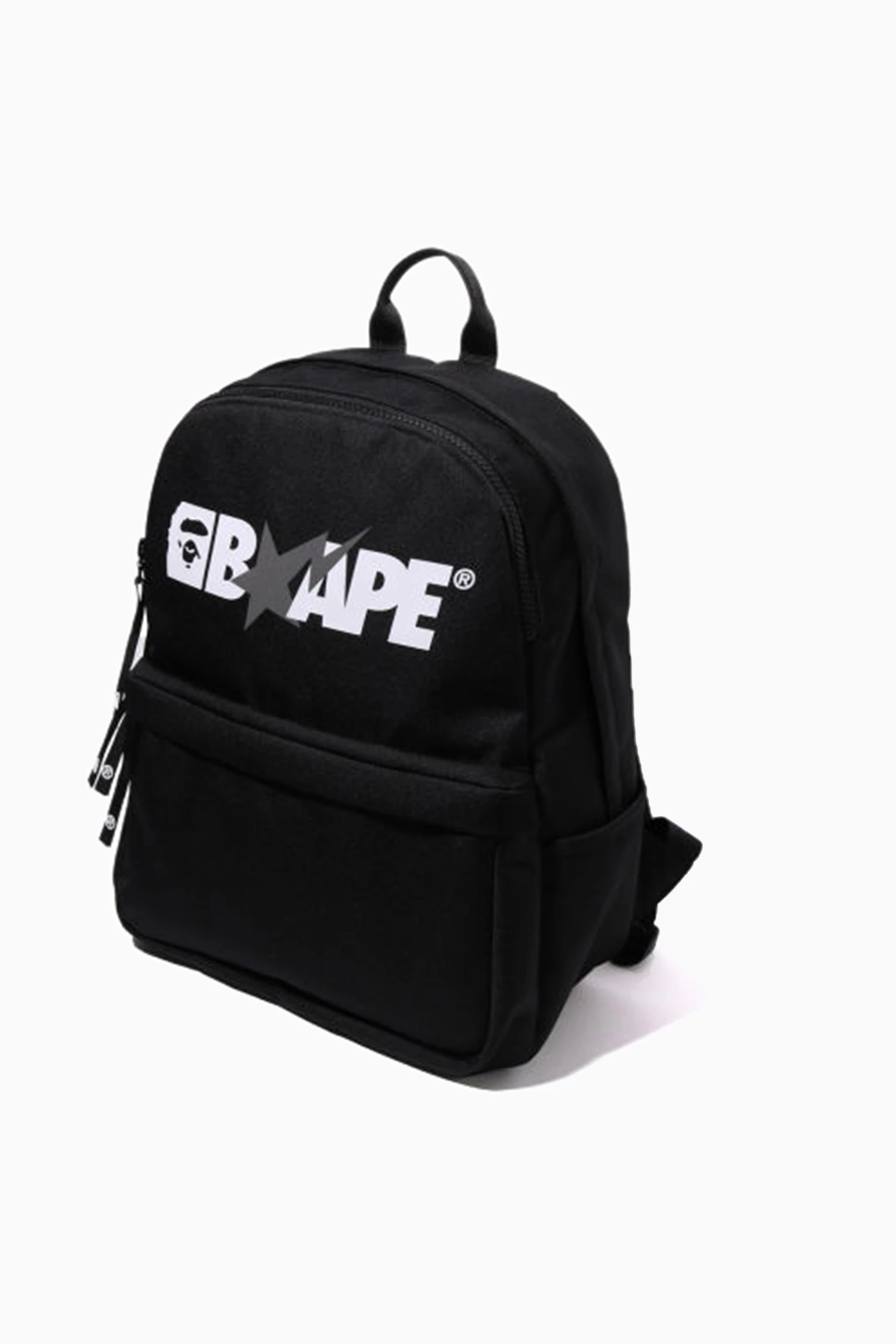 Black shop bape backpack