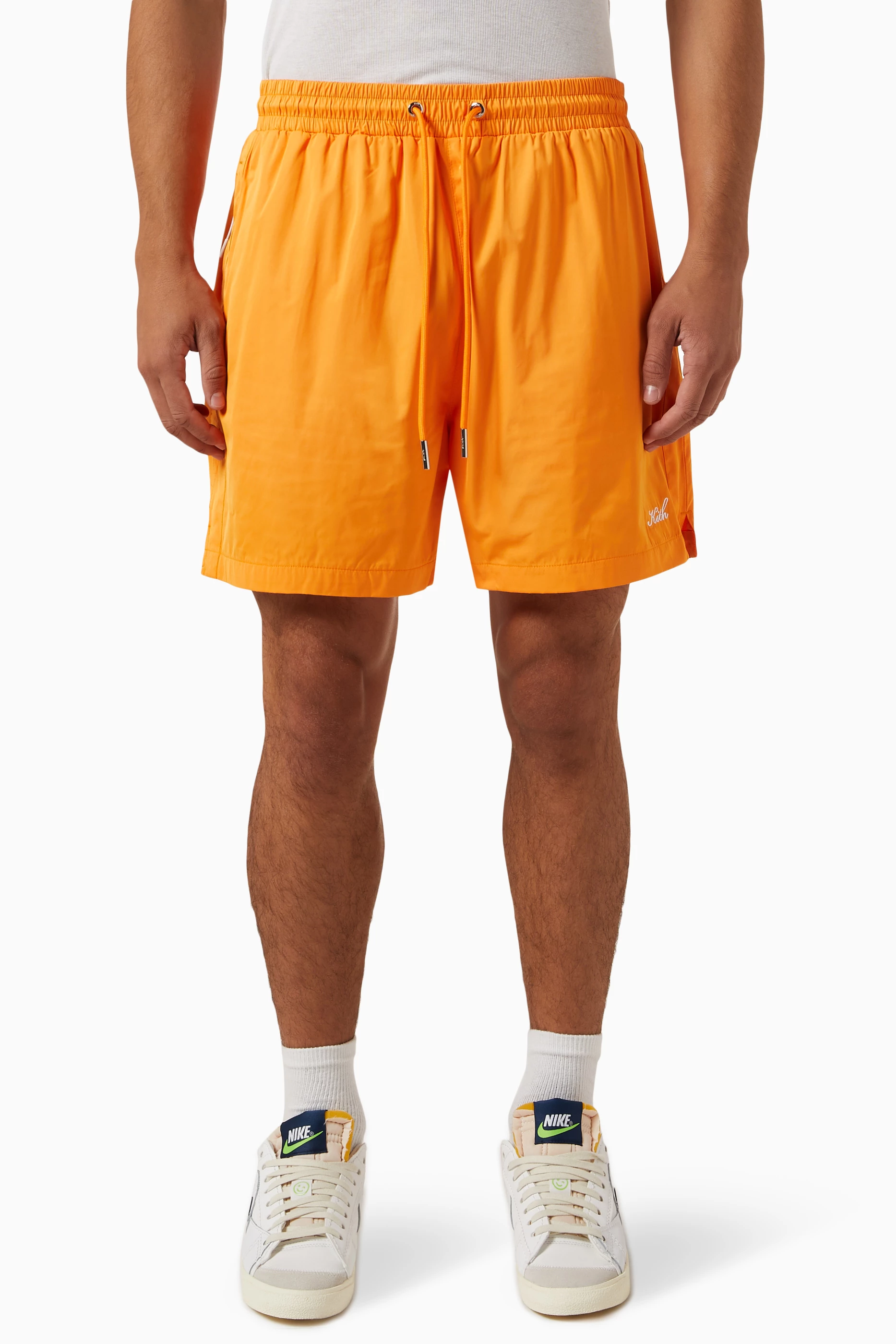 Orange shorts hotsell