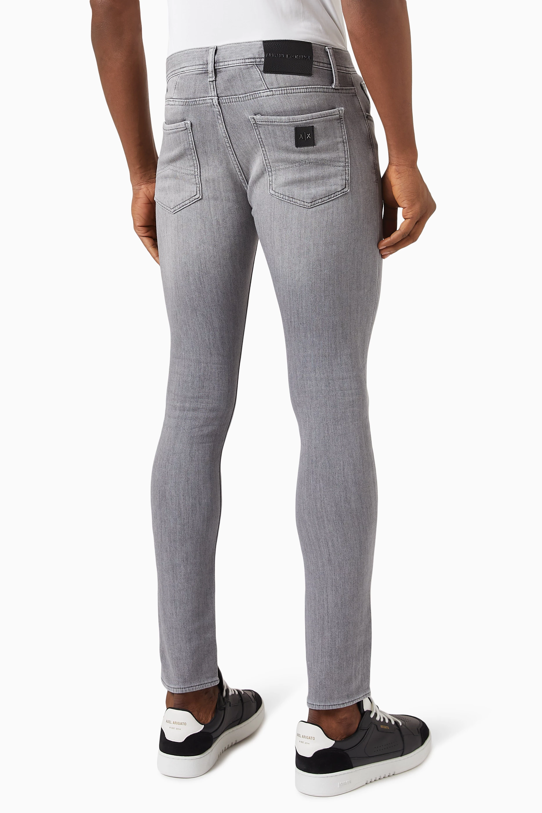 Skinny jeans deals grey