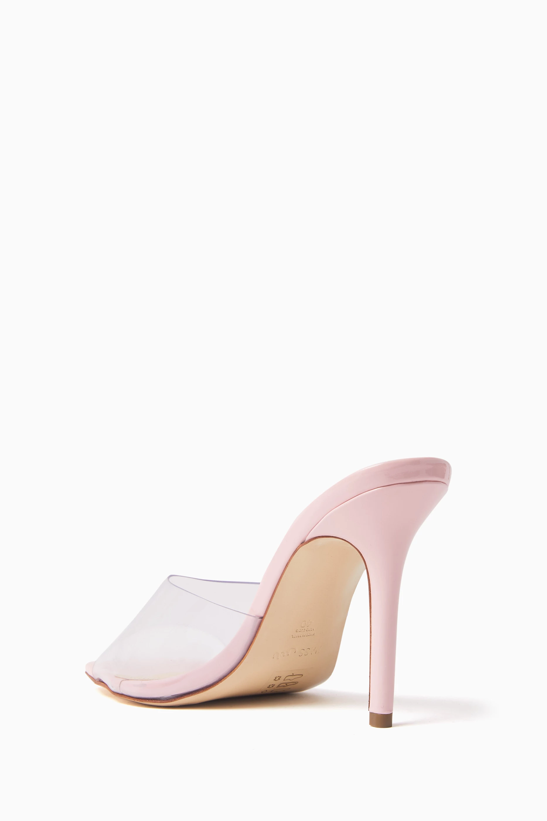 Light pink deals mules