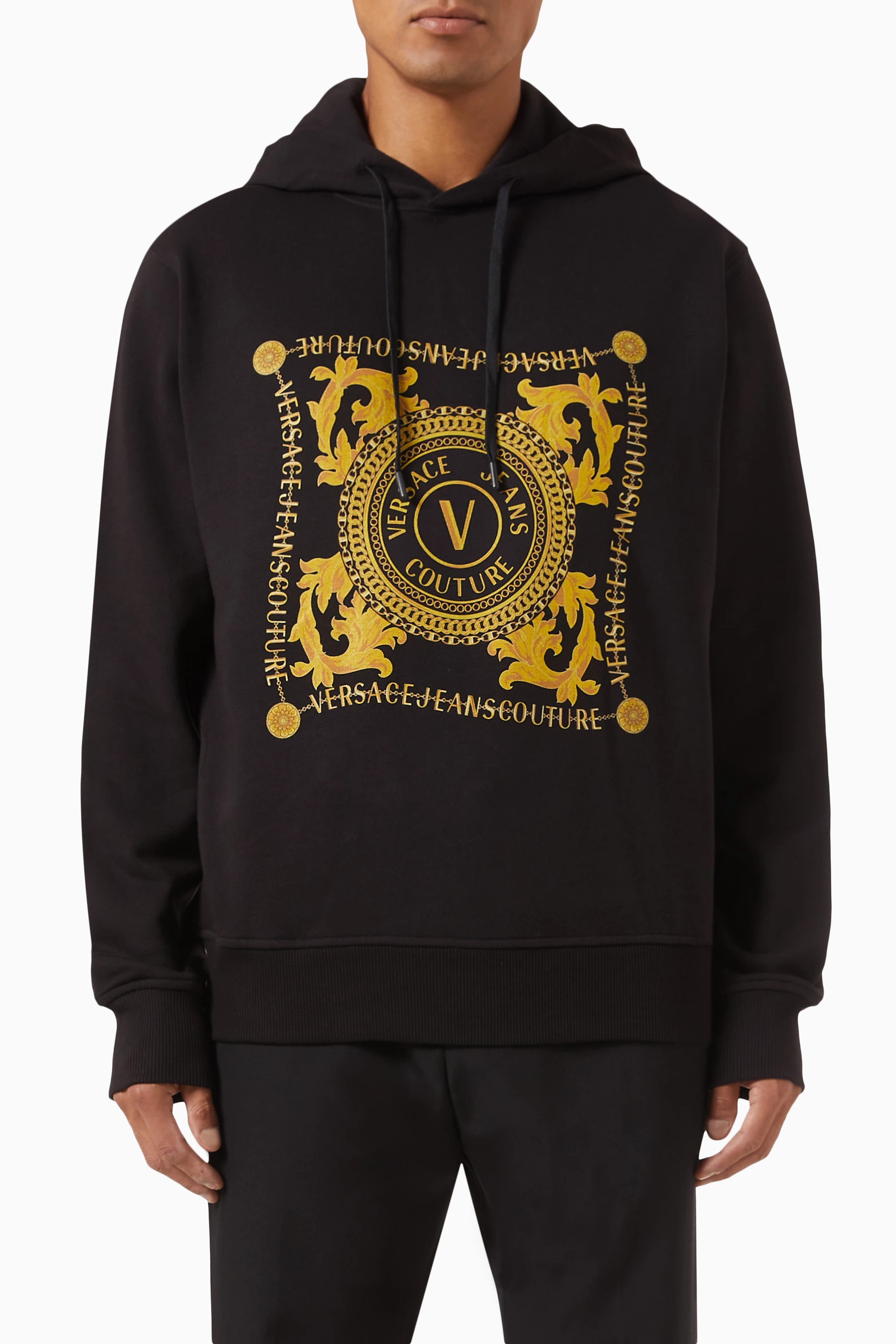 Versace couture best sale hoodie