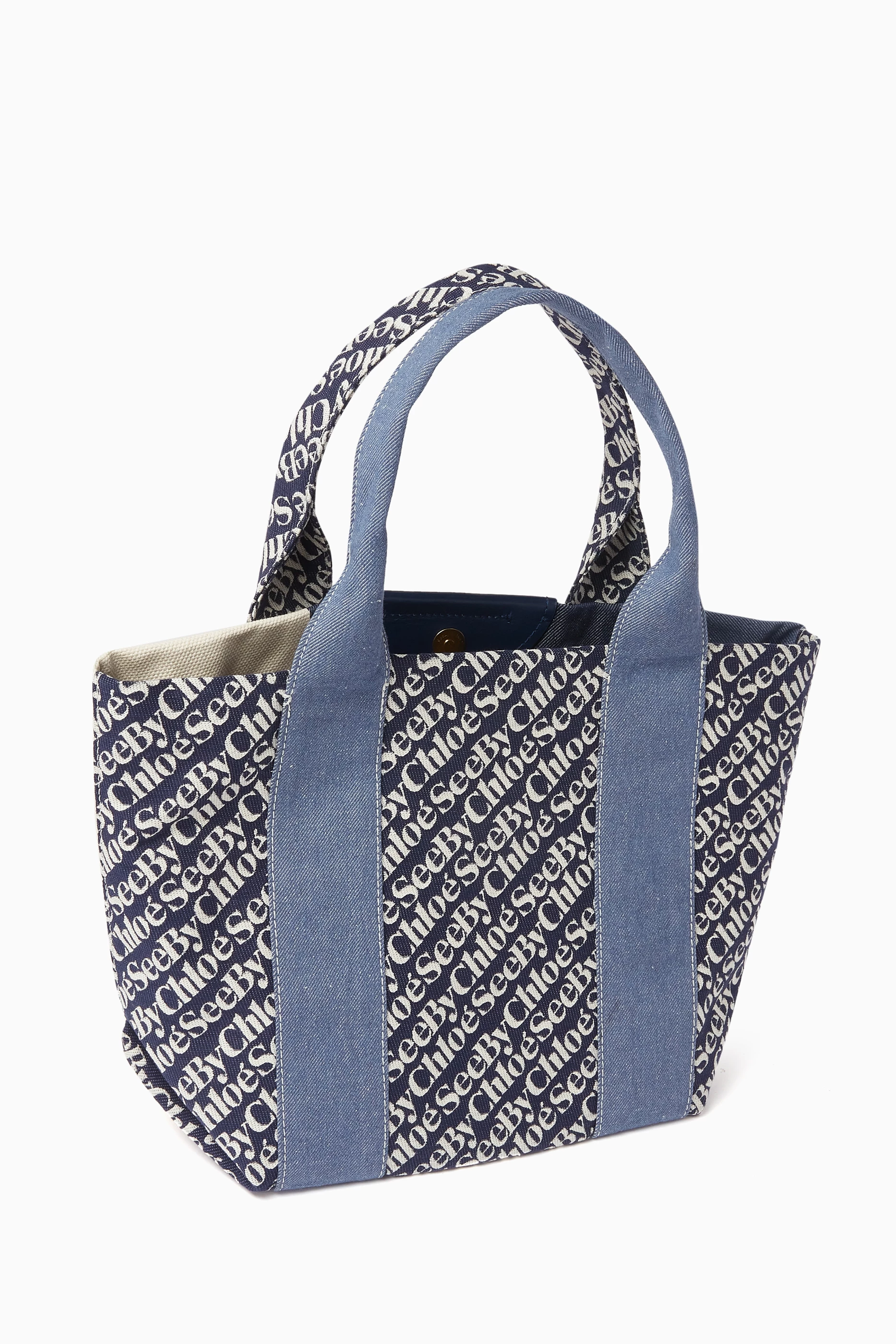 See by chloe canvas tote top