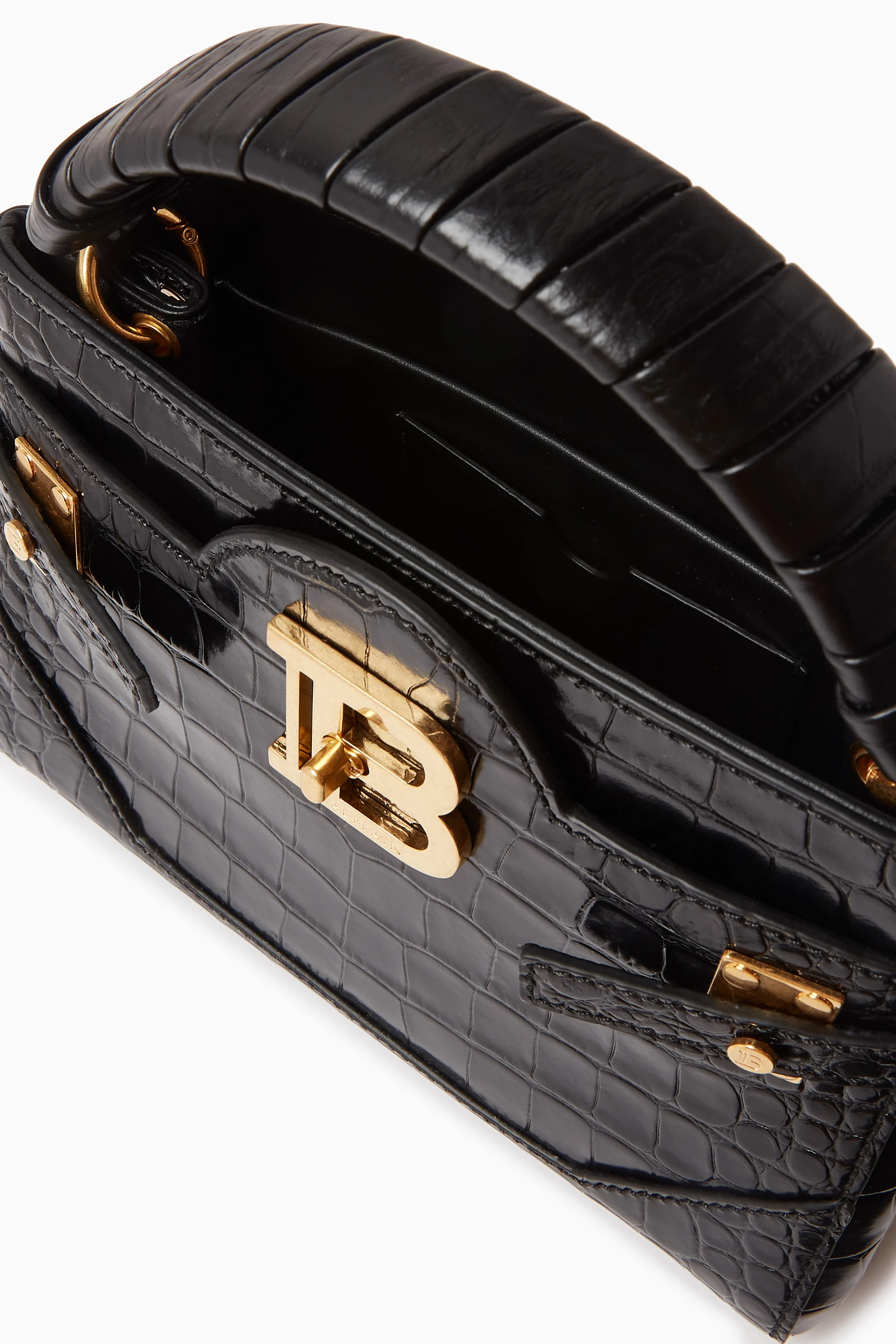 Balmain sales crocodile bag