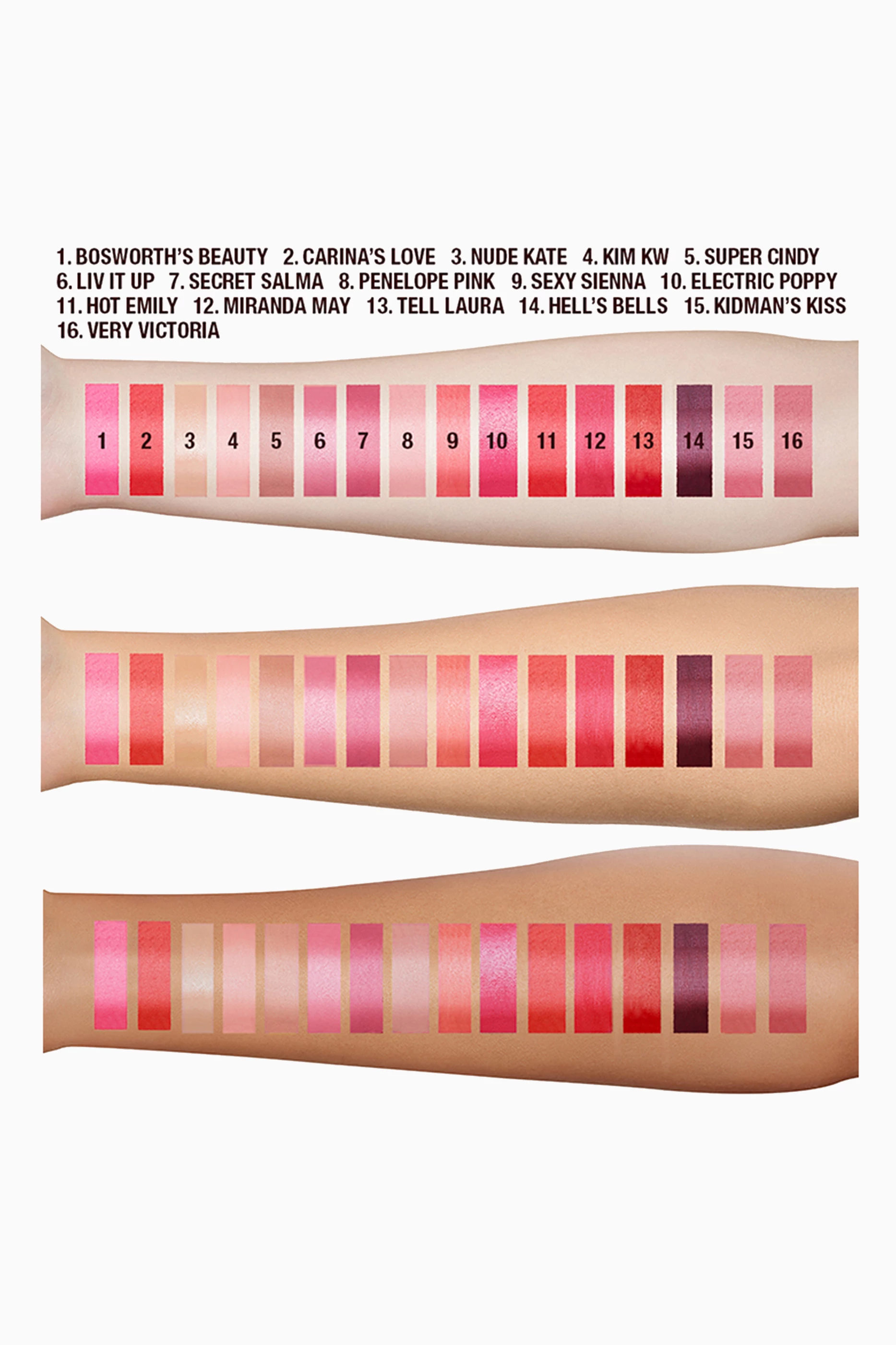 Buy Charlotte Tilbury Colourless Secret Salma Hot Lips 3.5g for