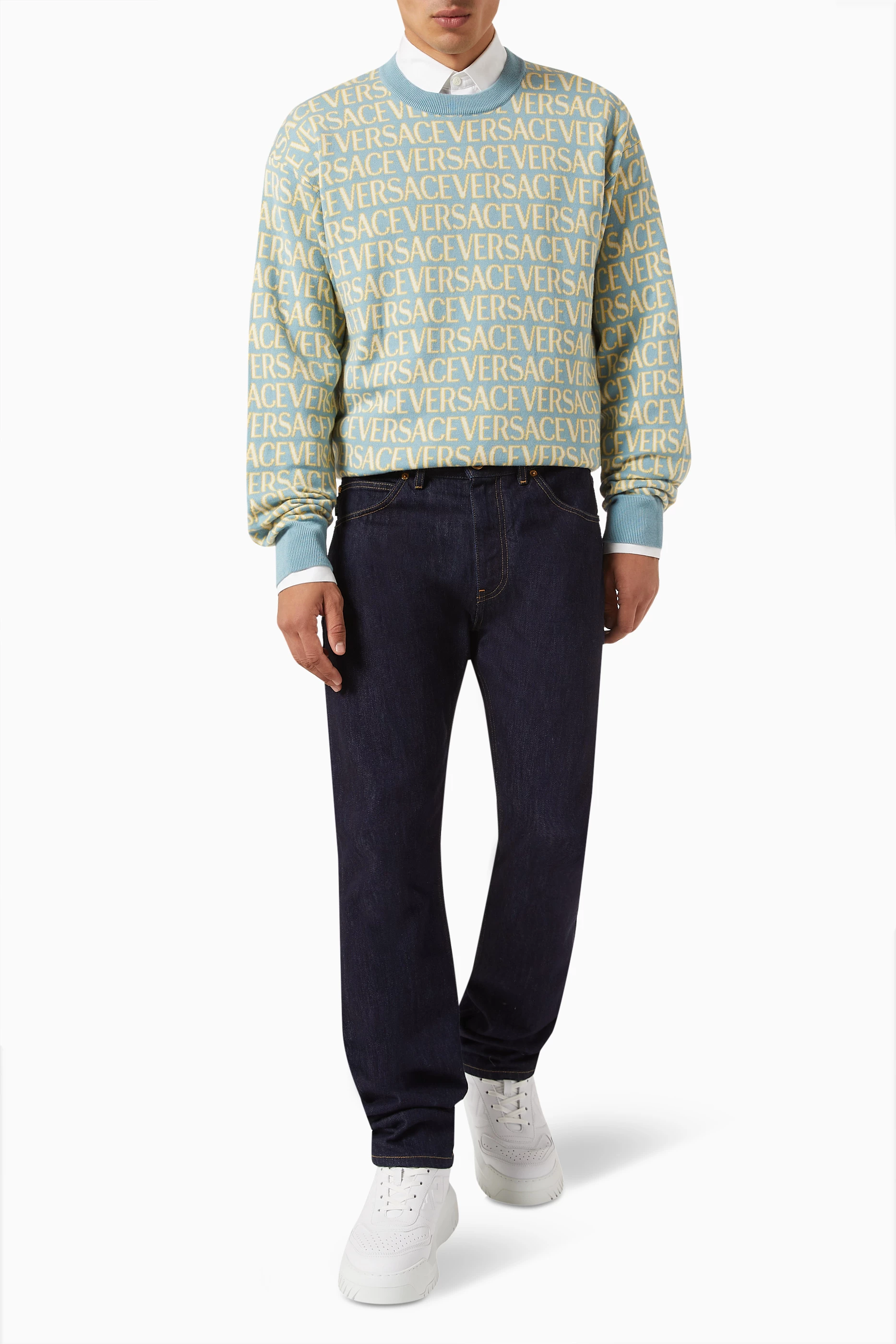 Versace clearance sweater mens