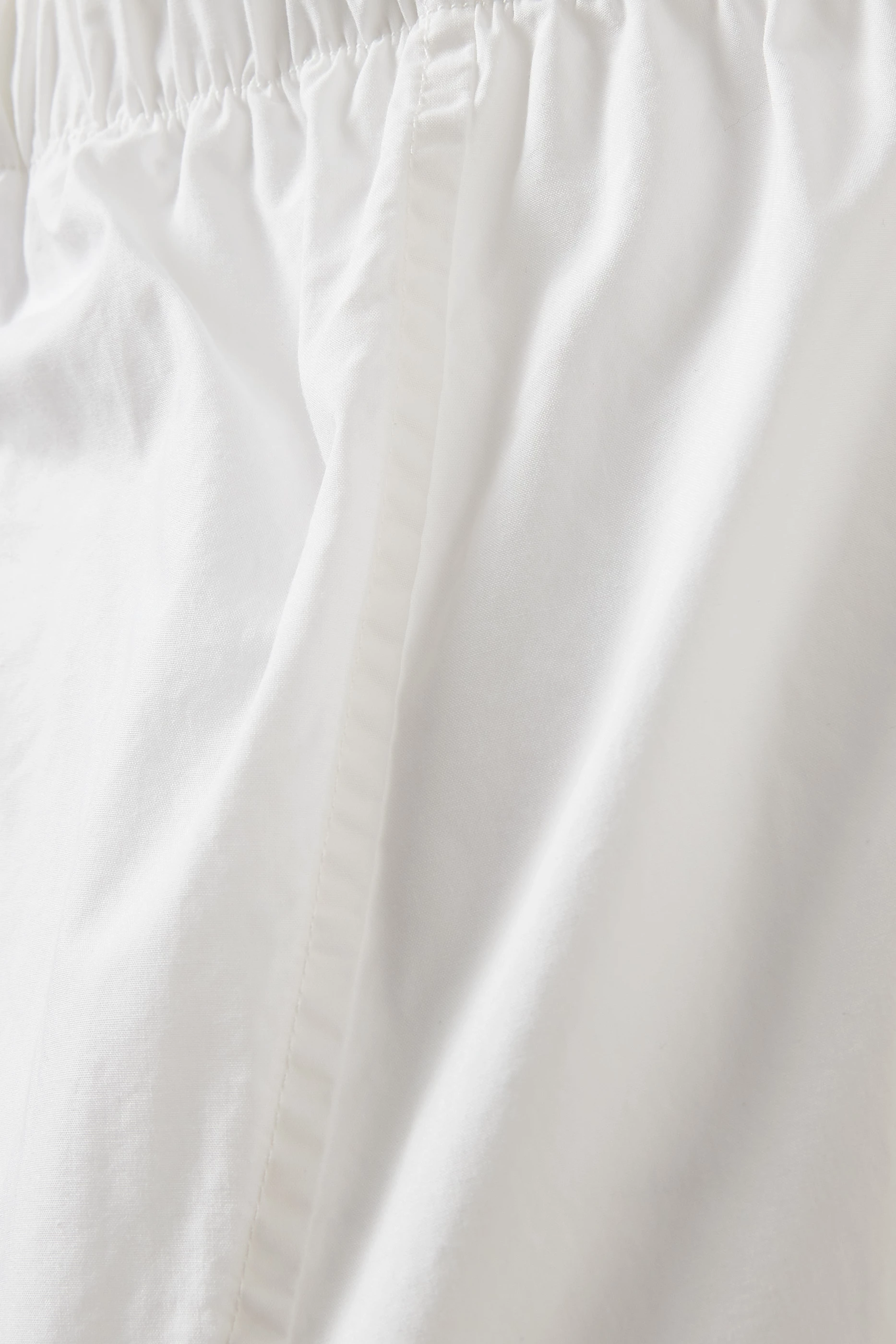Buy SKIMS Neutral Cotton Poplin Sleep Short for Women in UAE