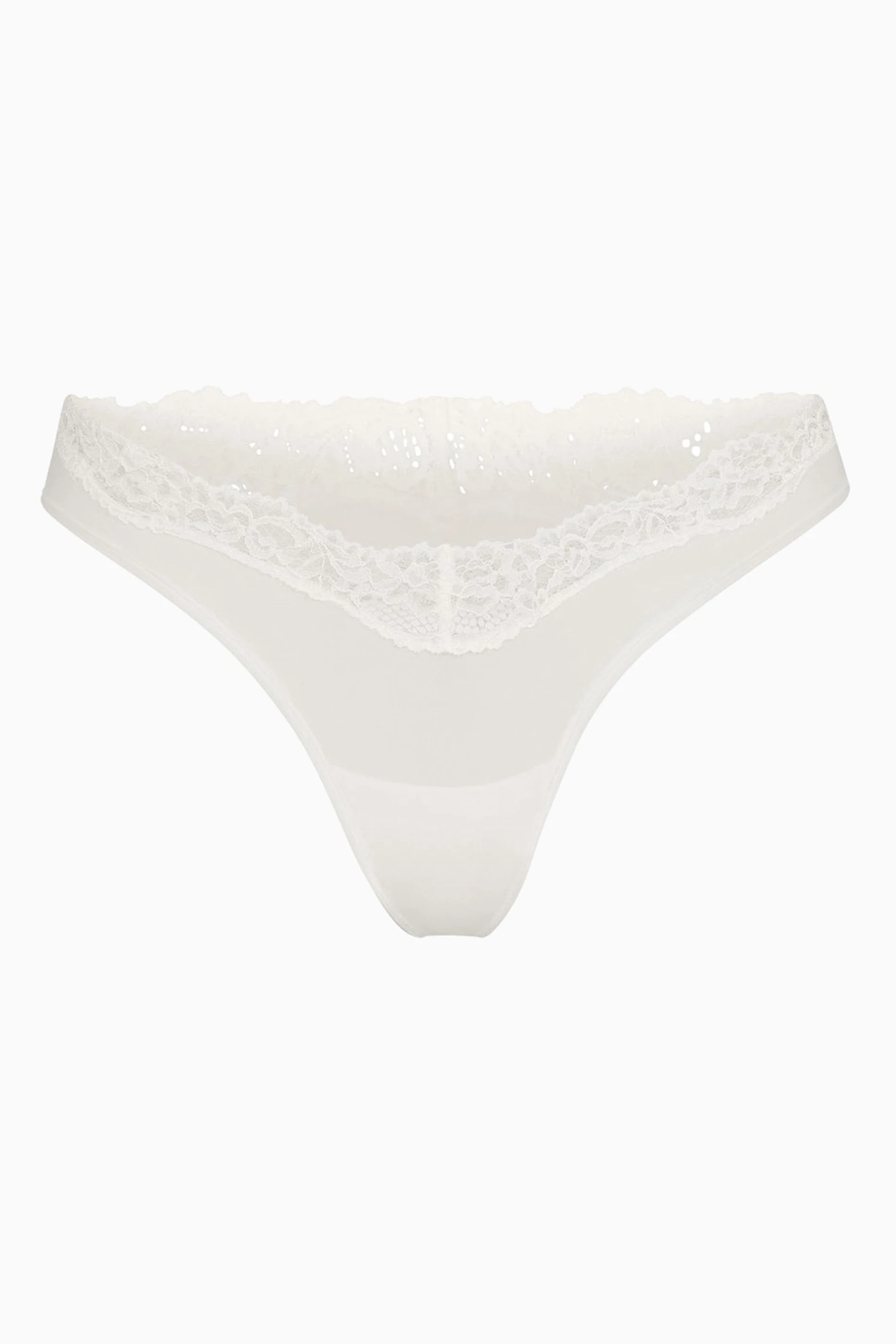 FITS EVERYBODY CORDED LACE DIPPED THONG
